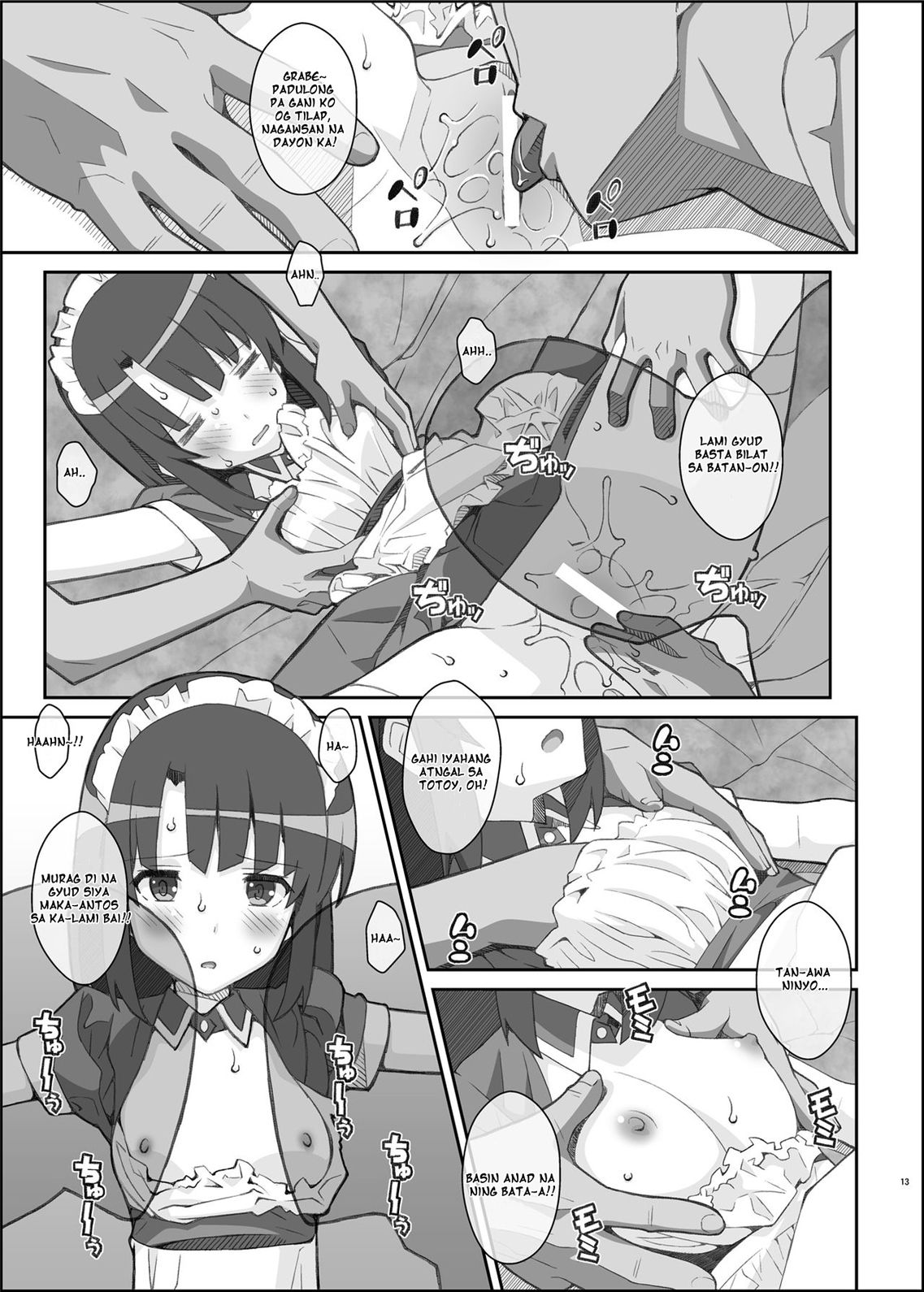 [TYPE-57 (Frunbell)] TYPE-37 side-b (Saenai Heroine no Sodatekata) [Cebuano] [Digital] page 12 full