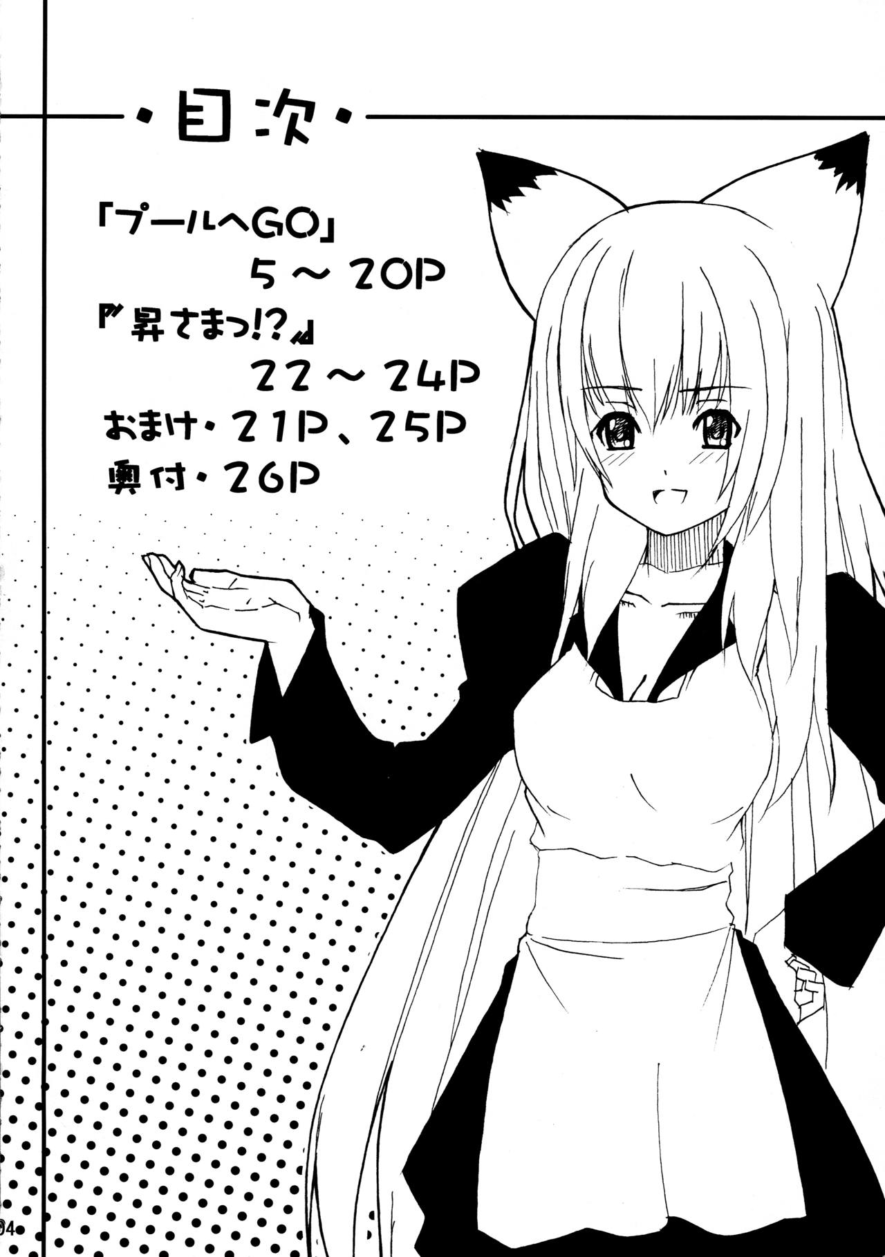 (SC34) [Senpenbankashiki (DATE)] Hare, Tokidoki Oinari-sama (Wagaya no Oinari-sama.) page 4 full