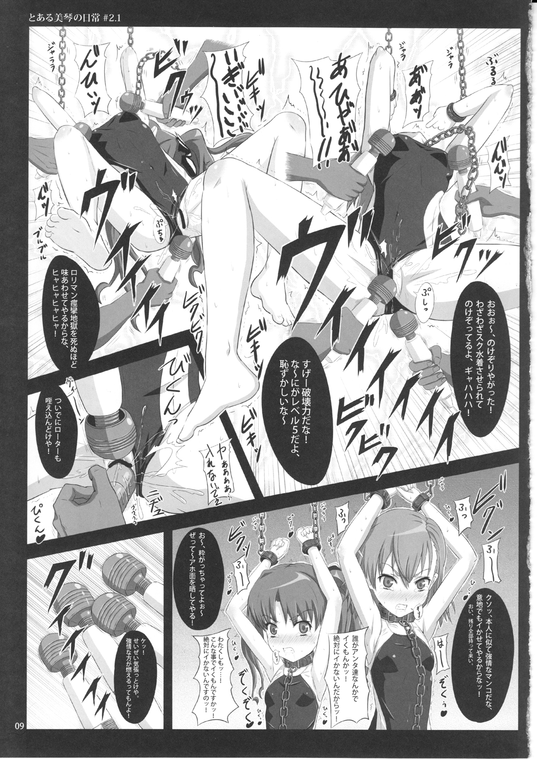 (C79) [Showa Heavy Industries (Zasan)] To Aru Mikoto no Nichijou 2.1 (Toaru Kagaku no Railgun) page 9 full