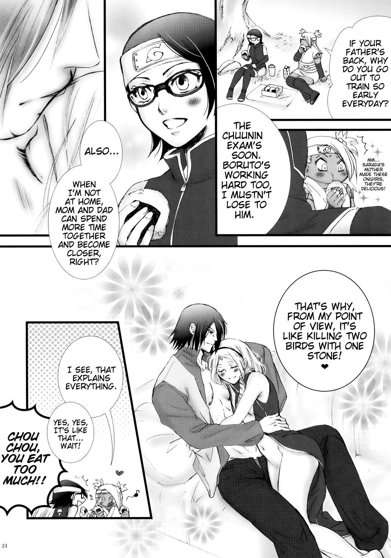 (HaruCC21) [Purincho. (Purin)] Himitsu no Jikan (Naruto) [English] [EHCOVE + Marie] page 23 full