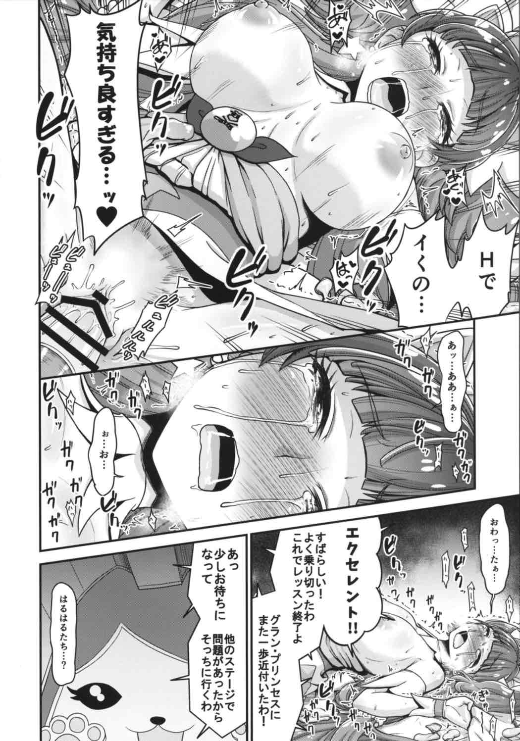 (C88) [Koppun (Hone)] Go! Kirakira Princess Lesson! (Go! Princess PreCure) page 21 full