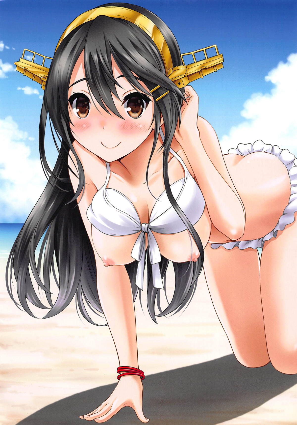 (C92) [Nekoyashiki (Nekodanshaku)] Haruna Island!! (Kantai Collection -KanColle-) page 3 full