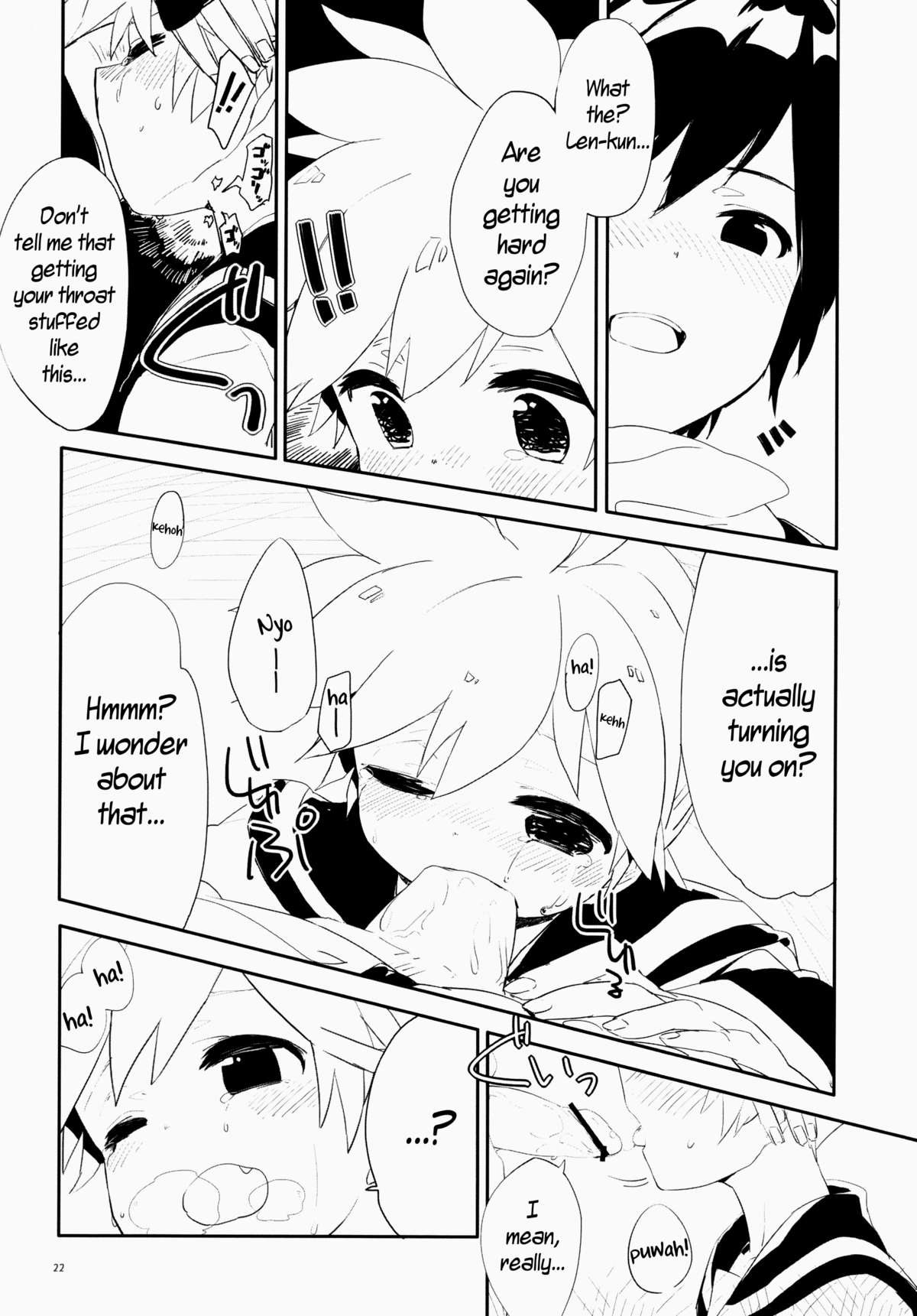 Uru (Uruudosi) - Len-kun Pero Pero!! [ENG] =Short Wharf= page 21 full