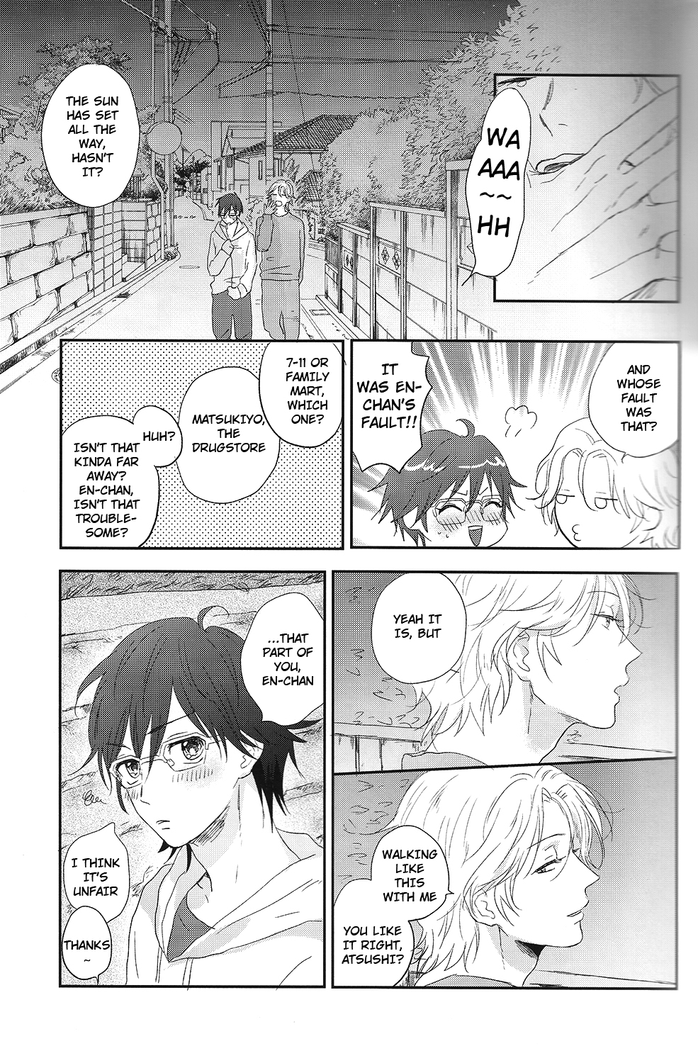 (Muteki no LOVE Prince) [ajiMi (Maiji)] Suki Suki Skin (Binan Koukou Chikyuu Bouei-bu LOVE!) [English] [ebil_trio] page 10 full