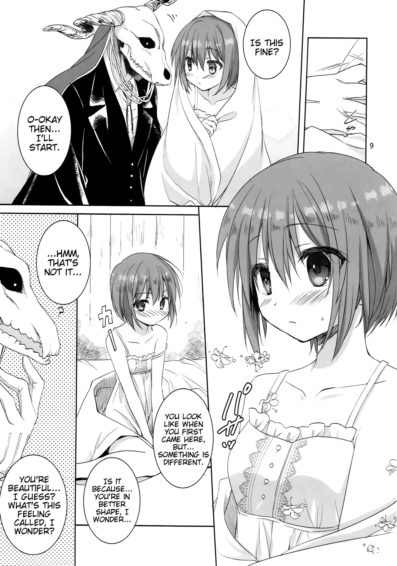 (C93) [KOKIKKO (Sesena Yau)] Yoru no Aishishi | Beloved Child of the Night (Mahoutsukai no Yome) [English] [EHCove] page 8 full