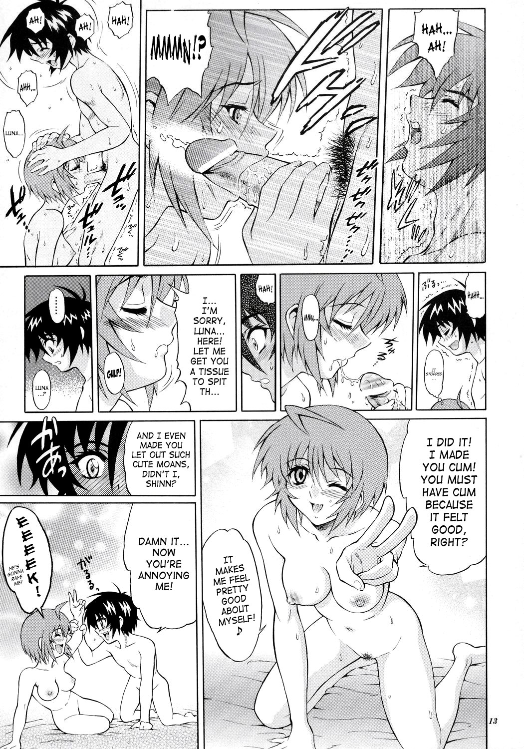 (SC34) [GUST (Harukaze Soyogu)] Burning!! 4 (Mobile Suit Gundam SEED DESTINY) [English] [SaHa] page 12 full