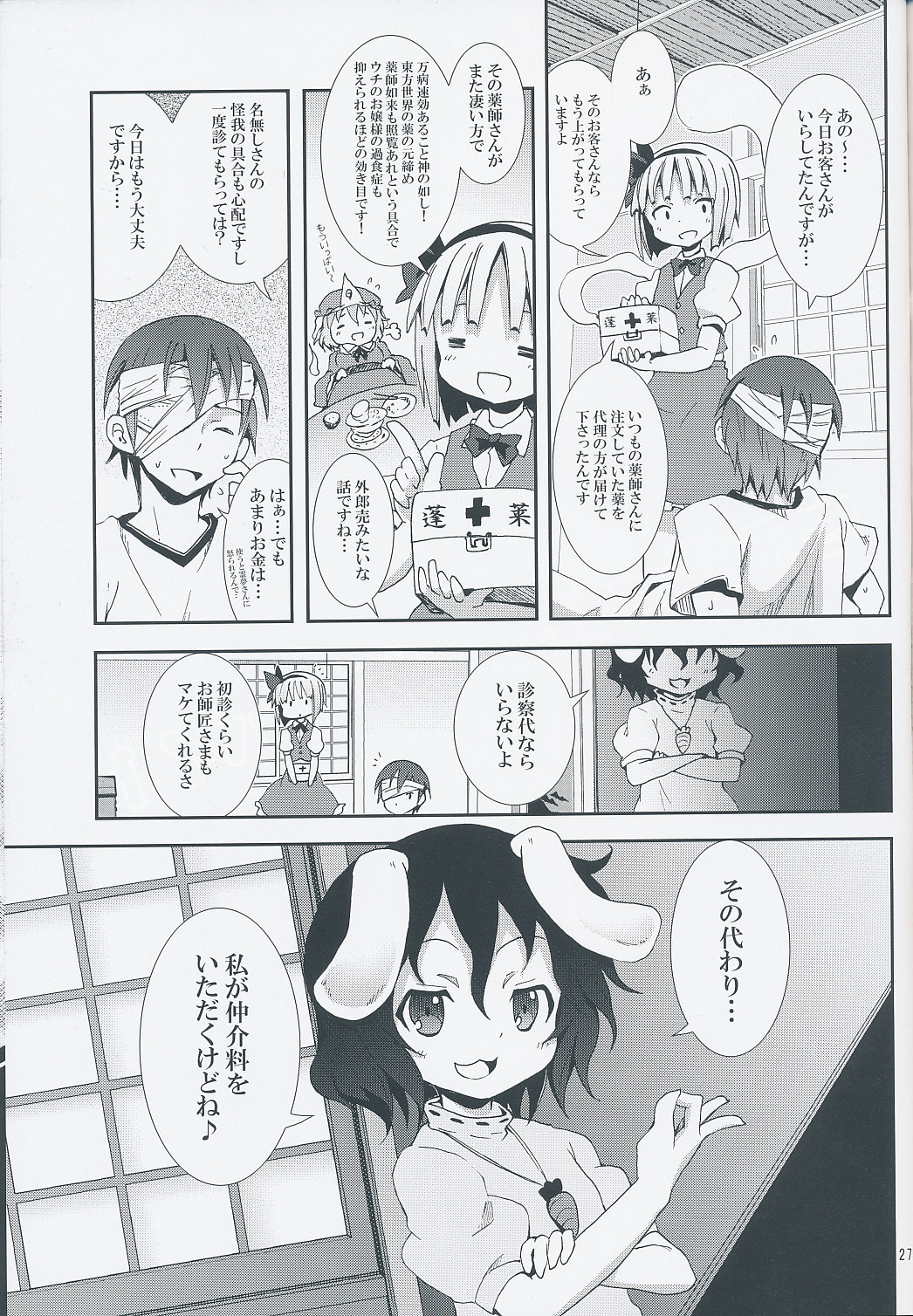 (SC46) [Nounai Kanojo (Kishiri Toworu)] Hakugyokurou to Youmu to Arbeit (Touhou Project) page 26 full