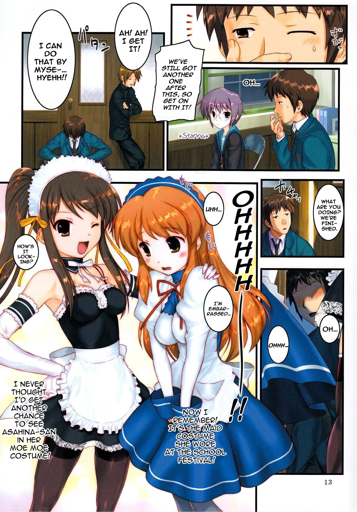 (C78) [Archives (Hechi)] Shoushitsu Nagato no Shiawase 2 (The Melancholy of Haruhi Suzumiya) [English] [Trinity Translations] page 13 full