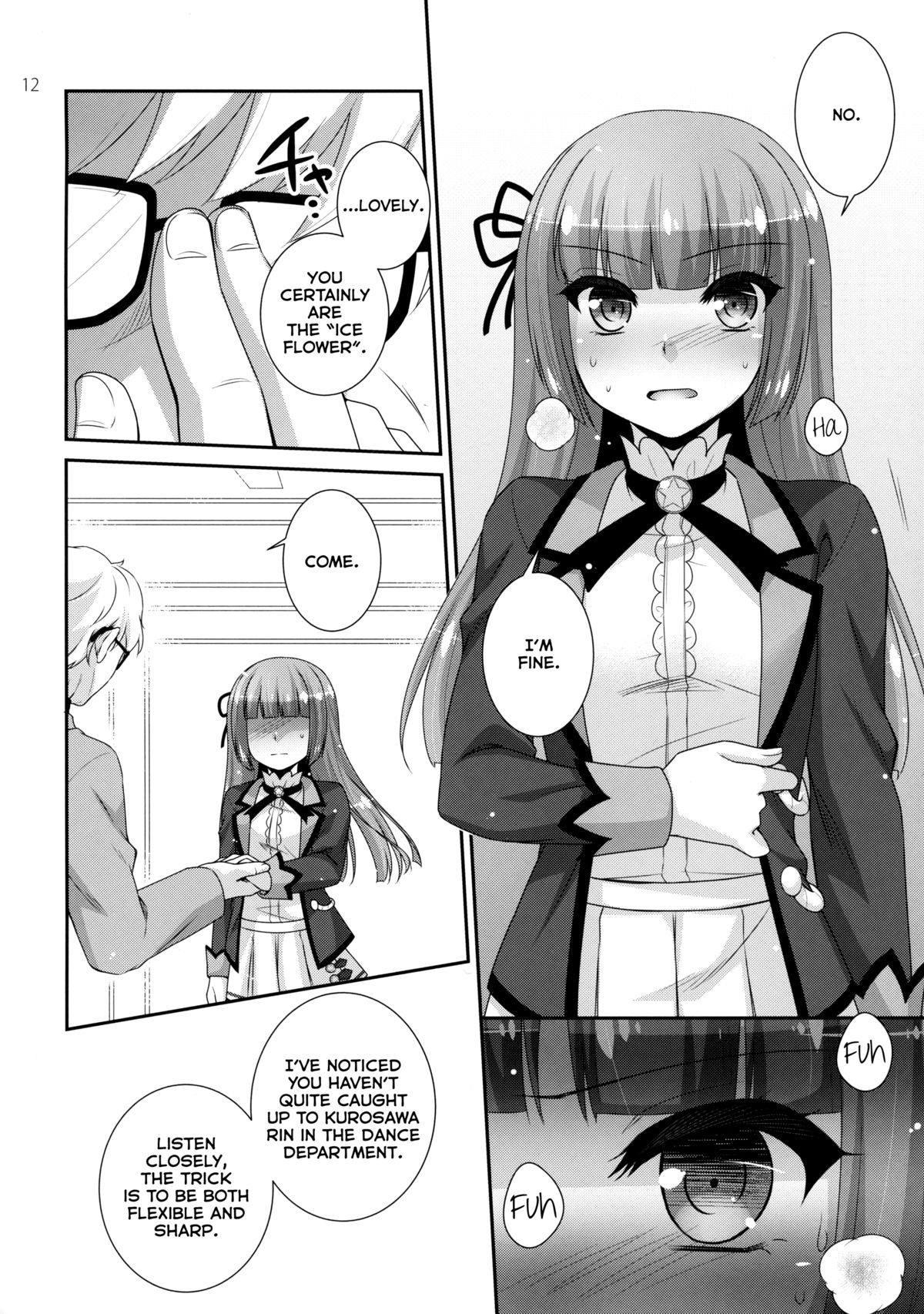 (Geinoujin ha Card ga Inochi! 7) [ETC×ETC (Aiyoshi Hazuki)] Hyouka no Diva | Ice Flower Diva (Aikatsu!) [English] [Ai-dle] page 11 full