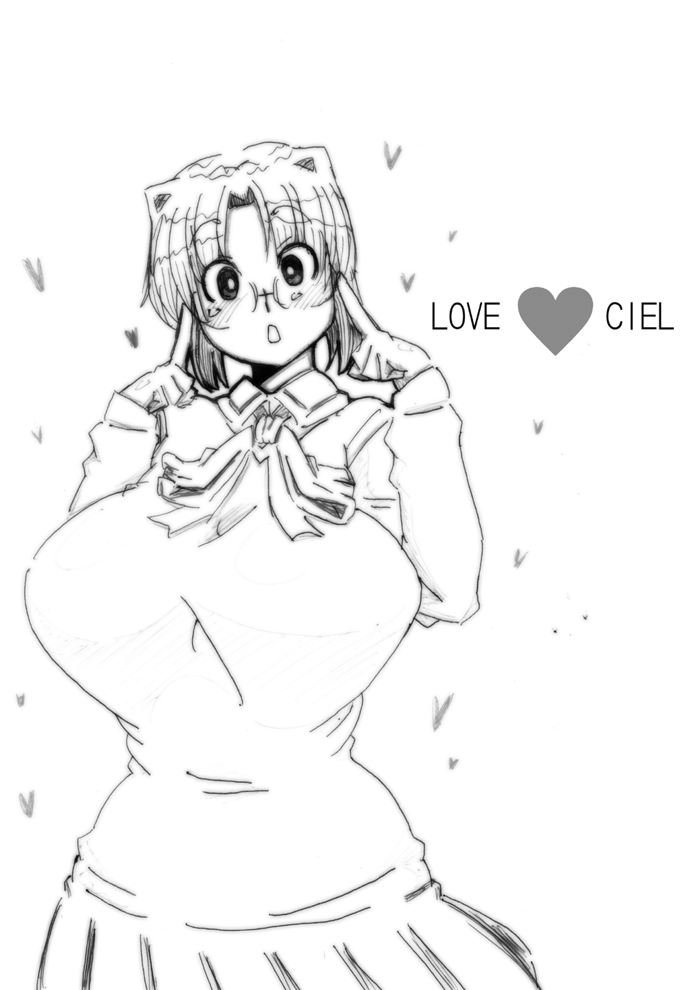 [7th_arK (Yorisaka Yuuhei)] Love ♥ Ciel (Tsukihime) [Digital] page 2 full