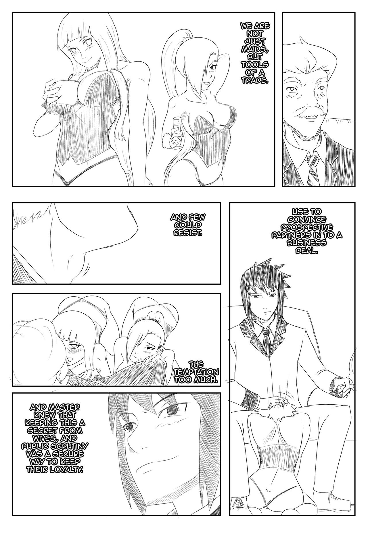 Maids Graduation (commission) page 51 full