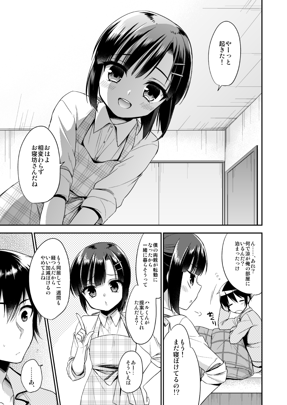 (C87) [R*kaffy (Aichi Shiho)] dousei hajimemashita page 4 full