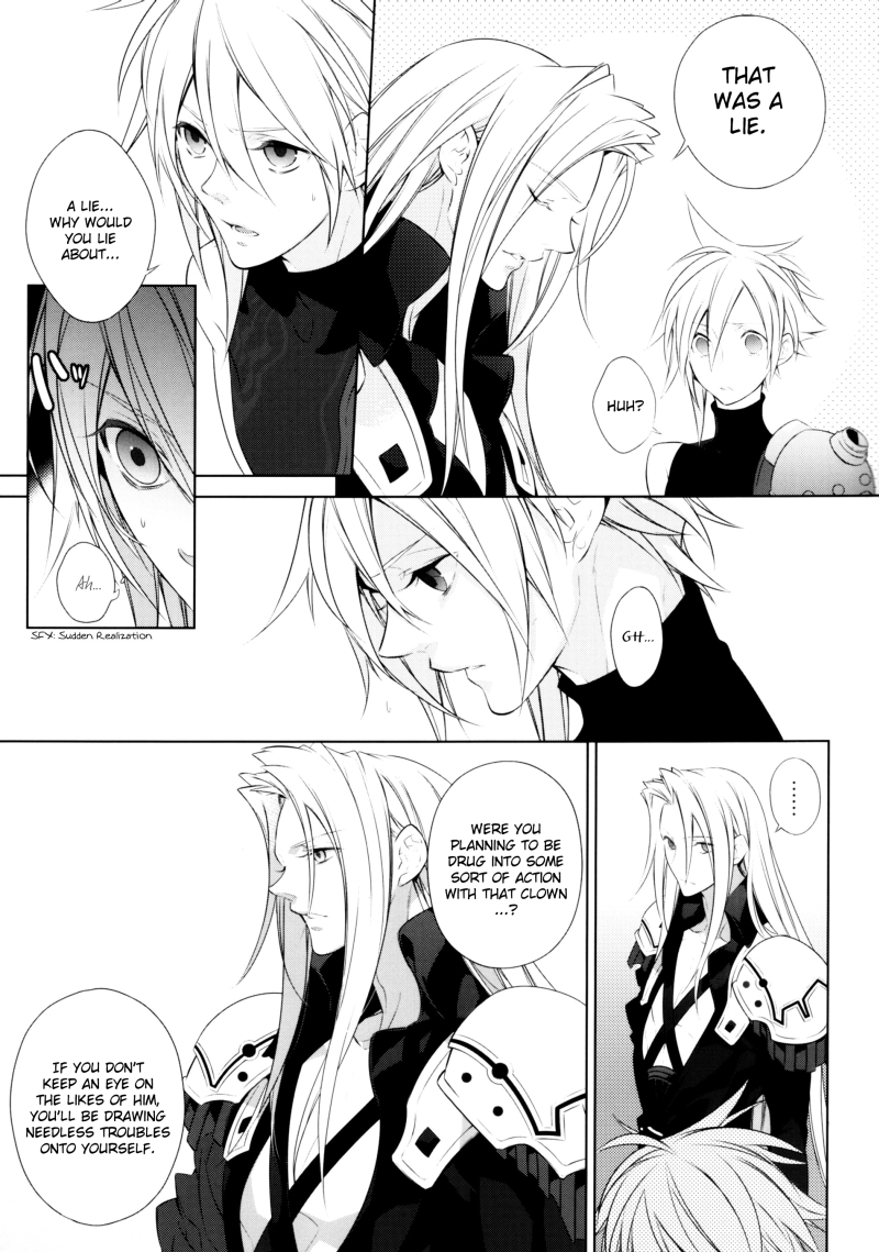 (C80) [kiki (Fujiwara Beni)] ambivalenz | Ambivalence (Dissidia Final Fantasy) [English] page 11 full