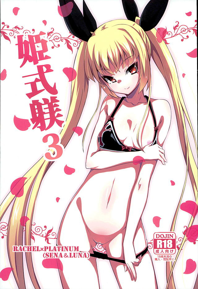 (C89) [Catcher's mitt of silver (Kaname Nagi)] Hime-shiki Shitsuke 3 (BLAZBLUE) page 1 full