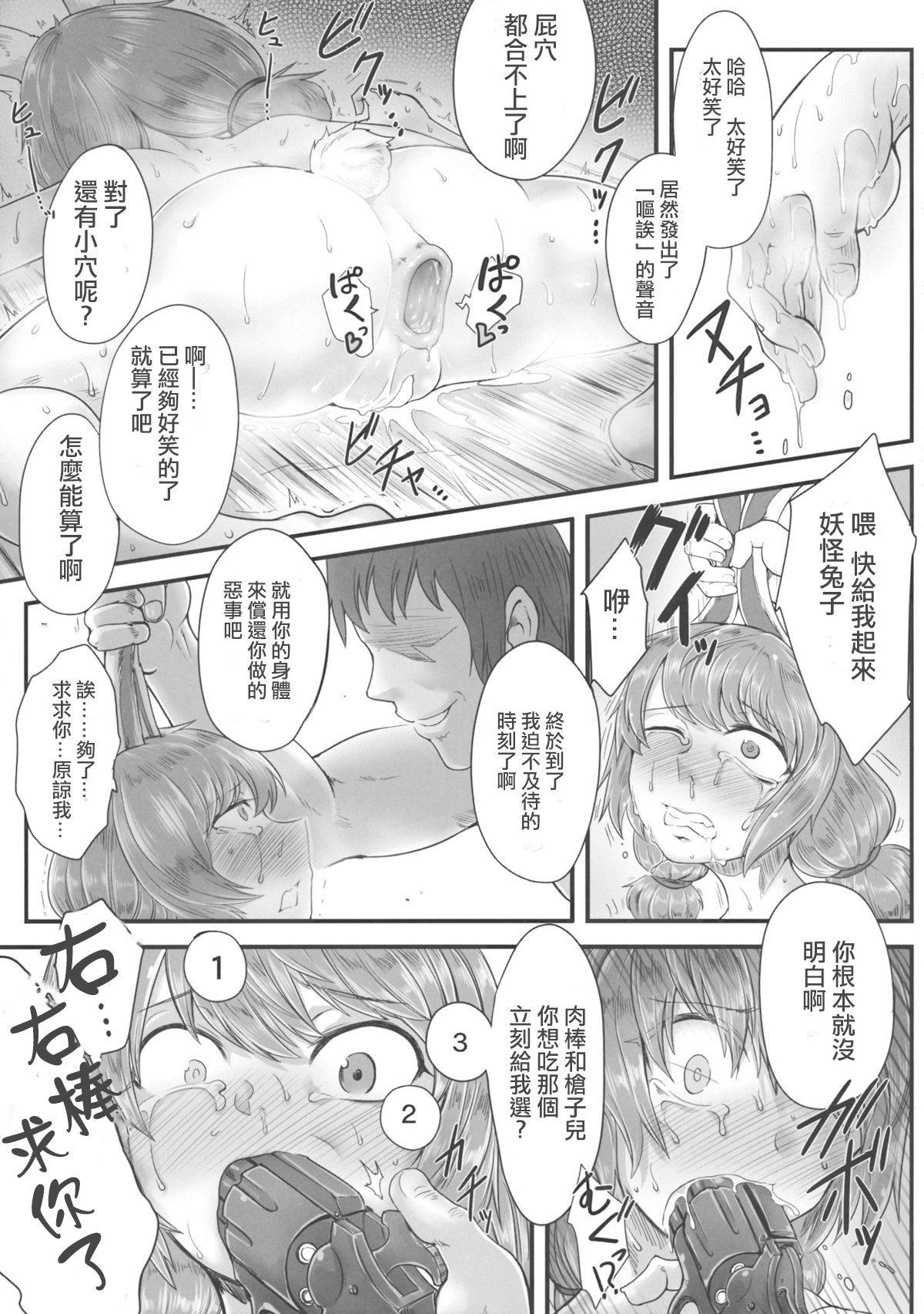 (Kouroumu 11) [Torano Ori (Toritora)] Sennyuu ni Shippai Shimashita. (Touhou Project) [Chinese] [零星漢化組] page 10 full