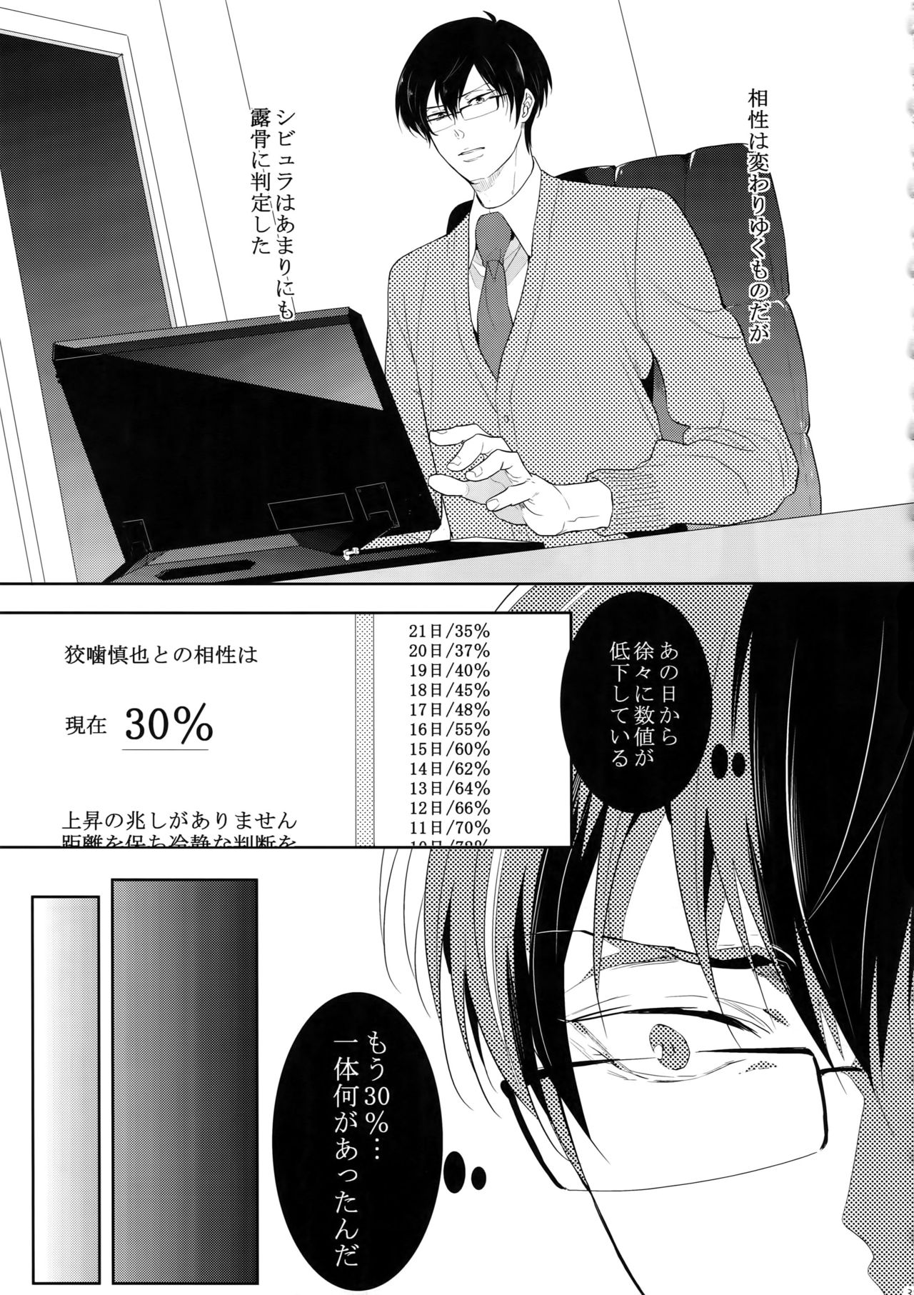 (SPARK10) [7menzippo (Kamishima Akira)] 7men_Re_PP4 (Psycho Pass) page 36 full