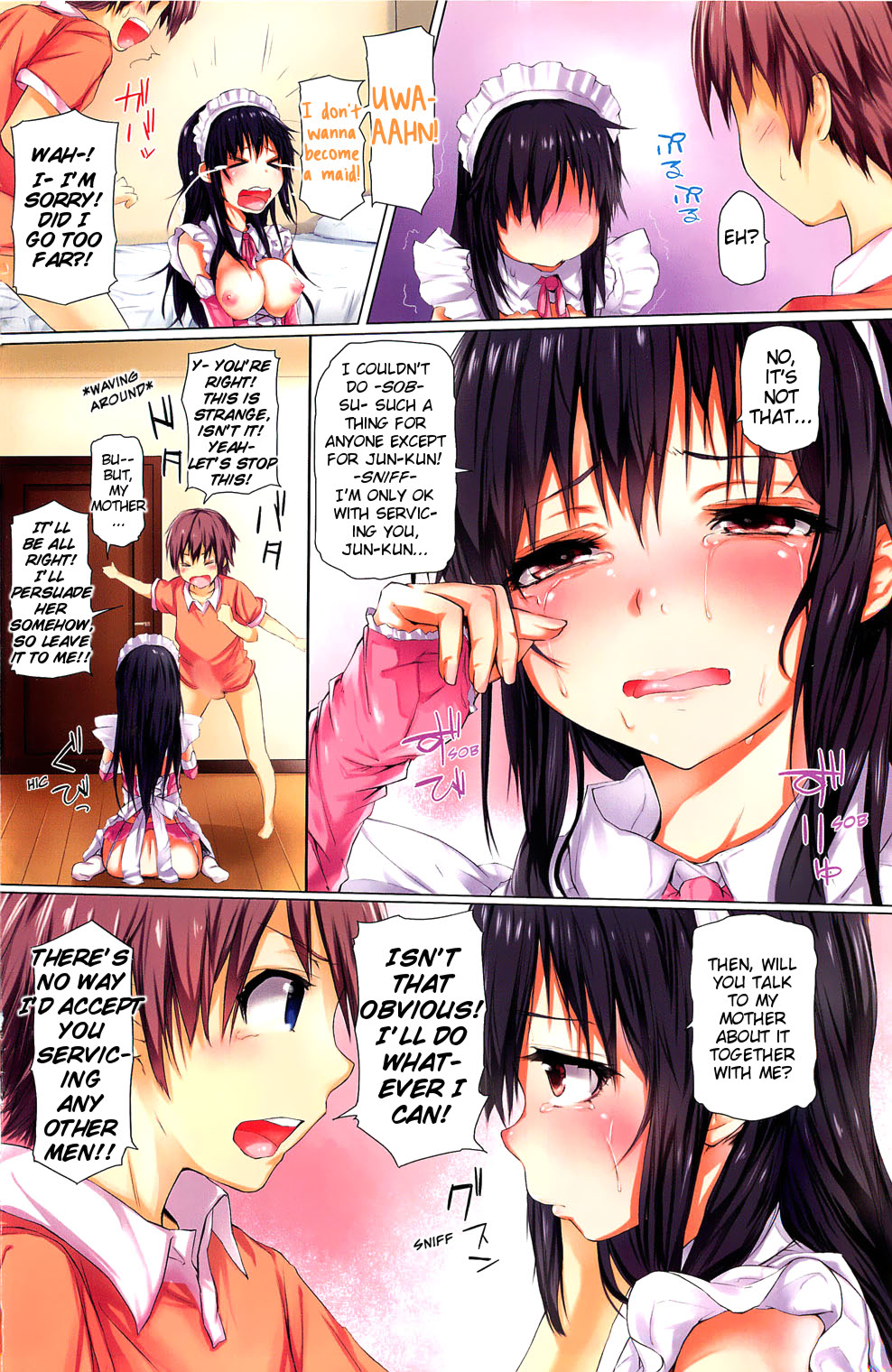 [Kiriyama] Service Maid (Comic Hotmilk 2012-04) [ENG] {MumeiTL} page 4 full