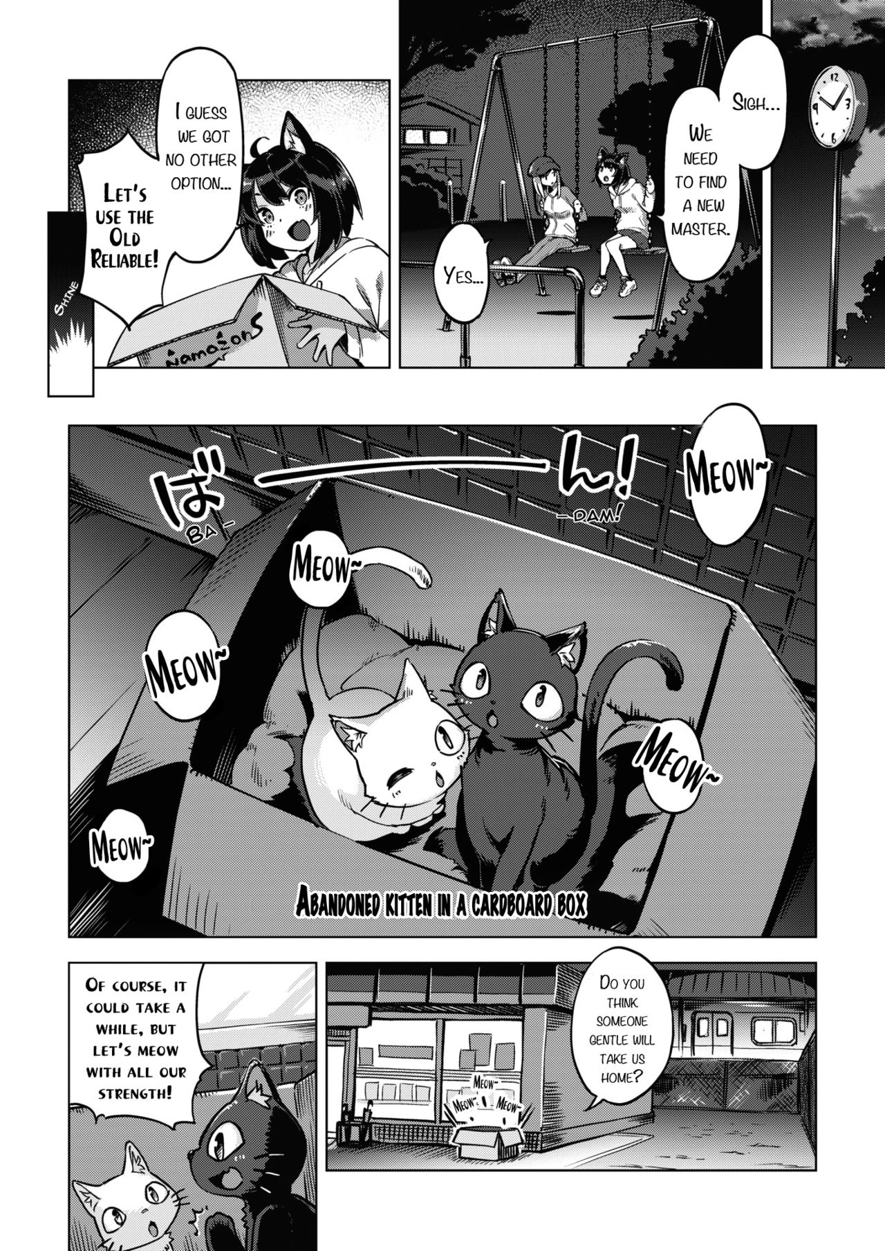 [Super Zombie] Oshikake Nyanko | Unwanted Kitties (COMIC Kairakuten BEAST 2020-07) [English] [Digital] page 2 full
