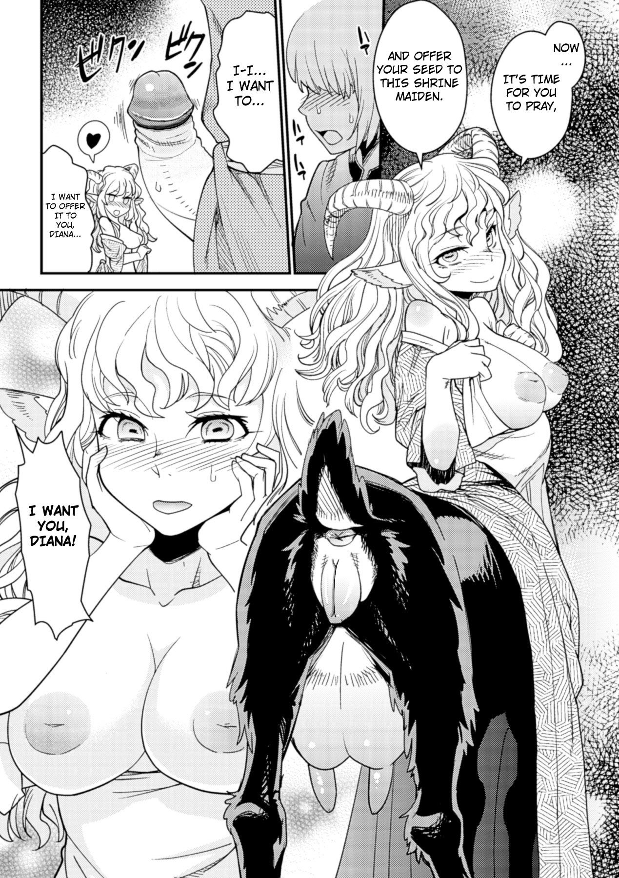 [Kuroshiki] Tokimeki Sabbath | Throbbing Sabbath (Bessatsu Comic Unreal Monster Musume Paradise Digital Hen Vol. 6) [English] [thetsuuyaku] [Decensored] [Digital] page 8 full