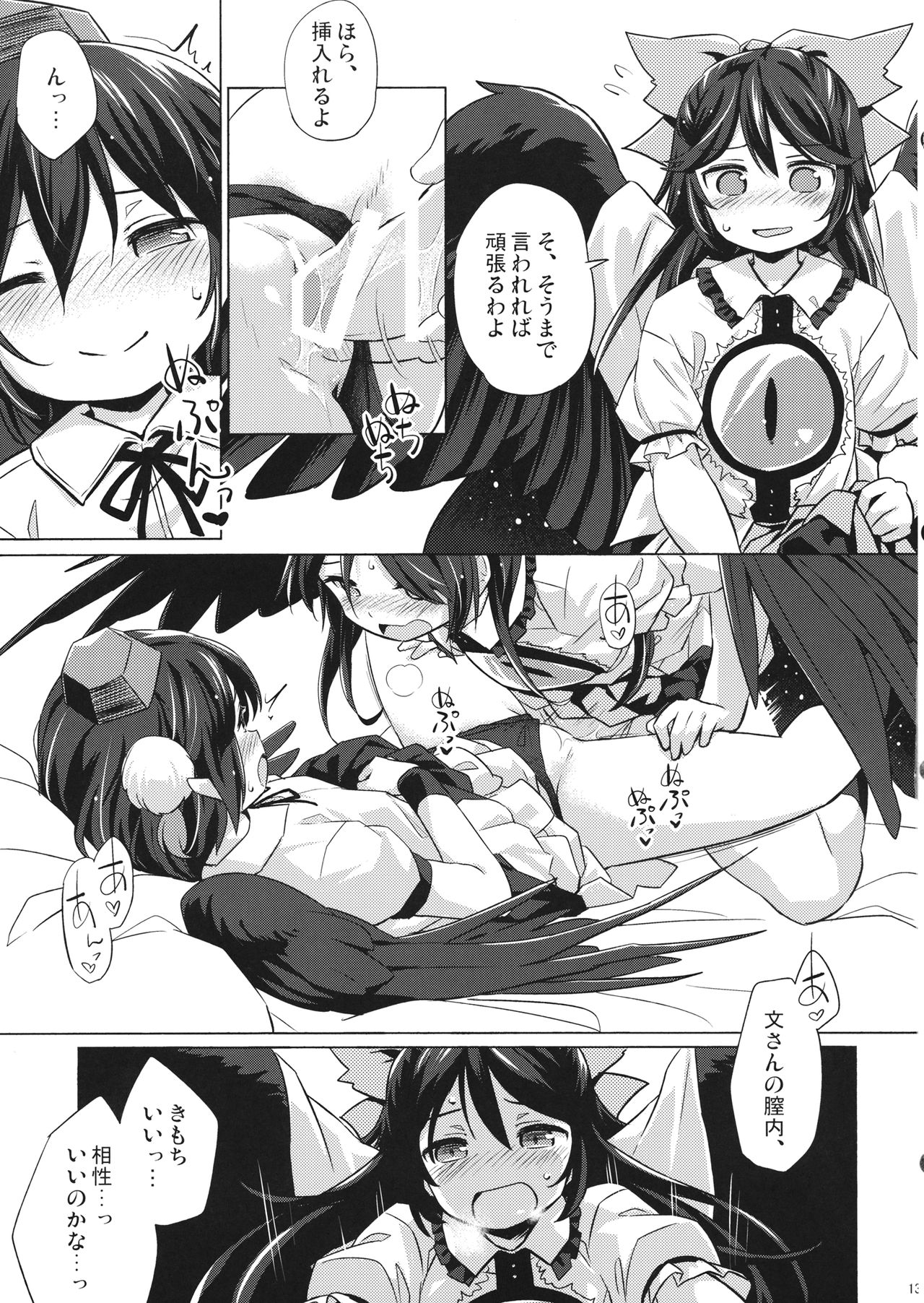 (Shuuki Reitaisai 4) [Animal Passion (Yude Pea)] Gensou Karasu Kyousoukyoku (Touhou Project) page 12 full