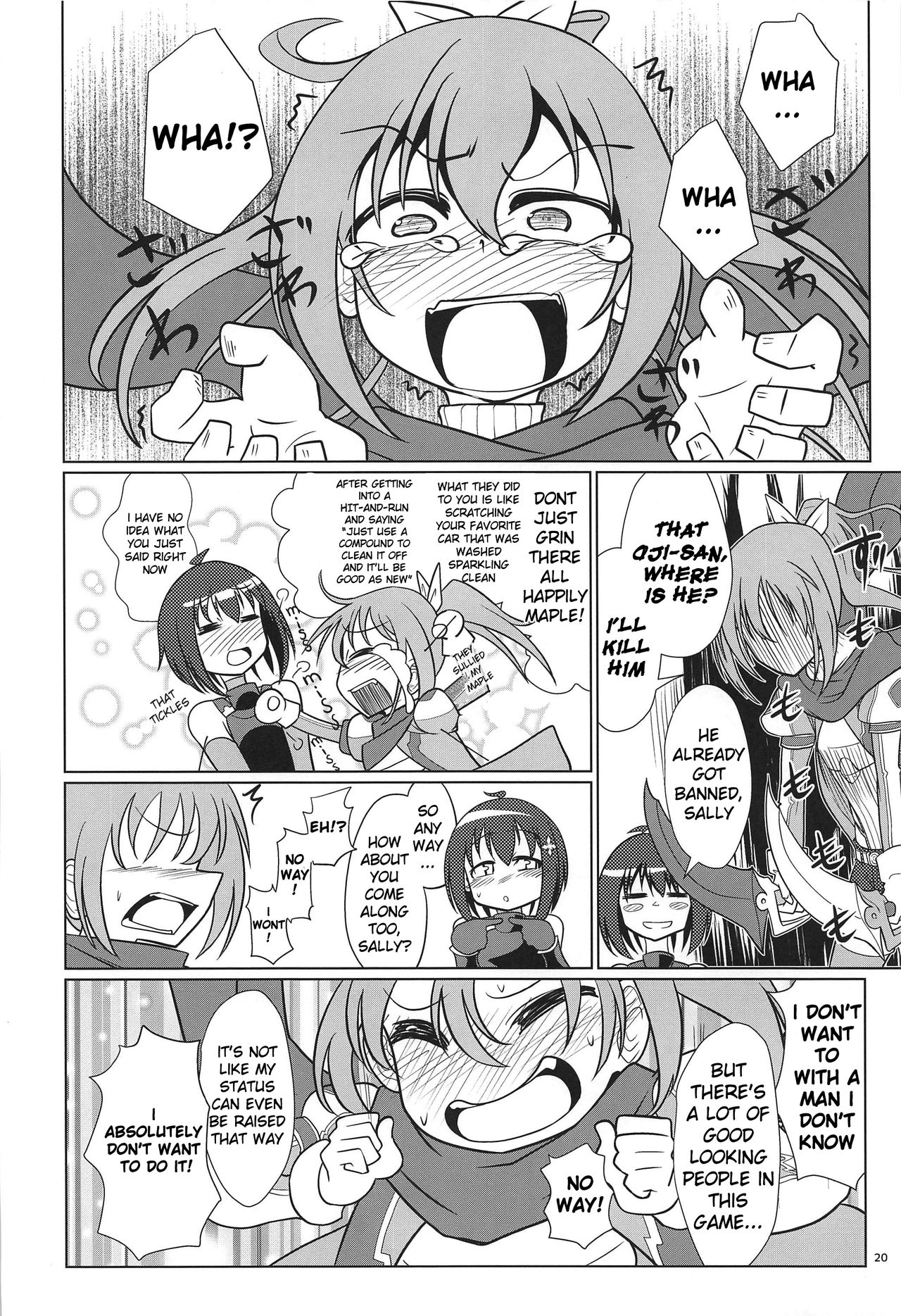 (SC2020 Spring) [Ver.mimizuk (COmizuk)] PvP Shimansen ka? (Itai no wa Iya nanode Bougyoryoku ni Kyokufuri shitai to Omoimasu.) [English] [sIlVeR95] page 19 full