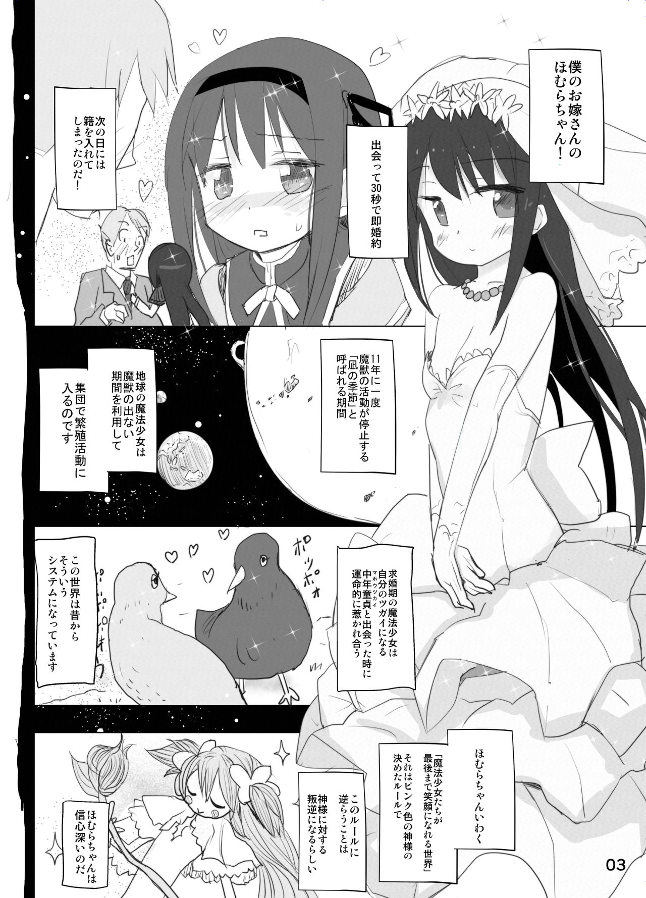 [Tanpopo (Anshin Mama)] Anata no Koto ga Daisuki na Homura-chan to Iku Shuudan Roshutsu Shinkon Ryokou Hawaii!! (Puella Magi Madoka Magica) [Digital] page 3 full