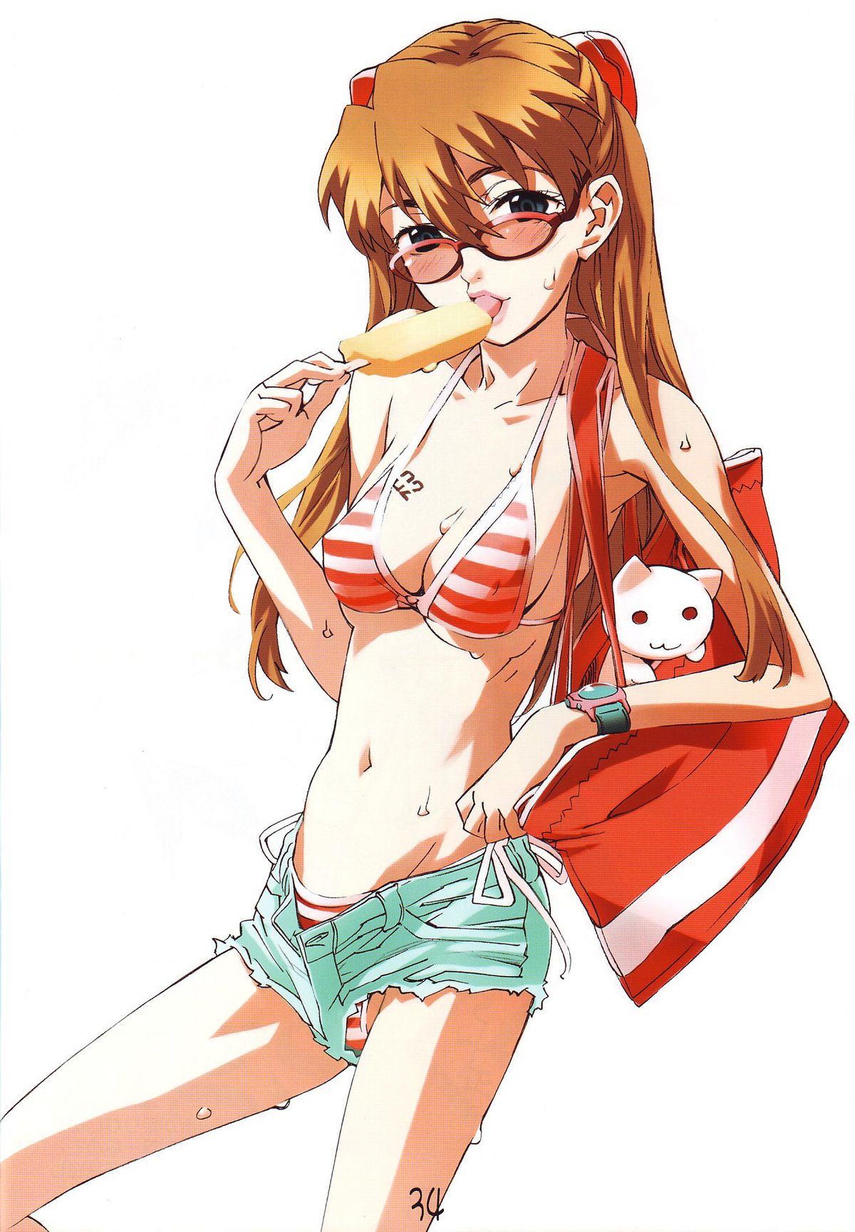 (C68) [Doujin Hoops, Eyes Of Dragon (Various)] Megamitachi No Kyuujitsu (Neon Genesis Evangelion) page 39 full