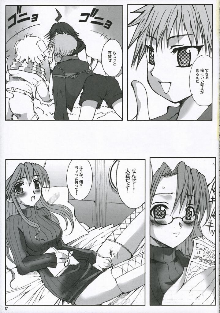 [Neko to Hato] Sensei no Okiniiri Kanzenban (Summon Night 3) page 16 full