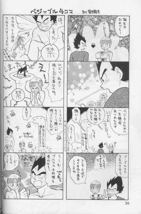 [Dragonball] Okiraku Gokuraku Chou Kairaku page 35 full