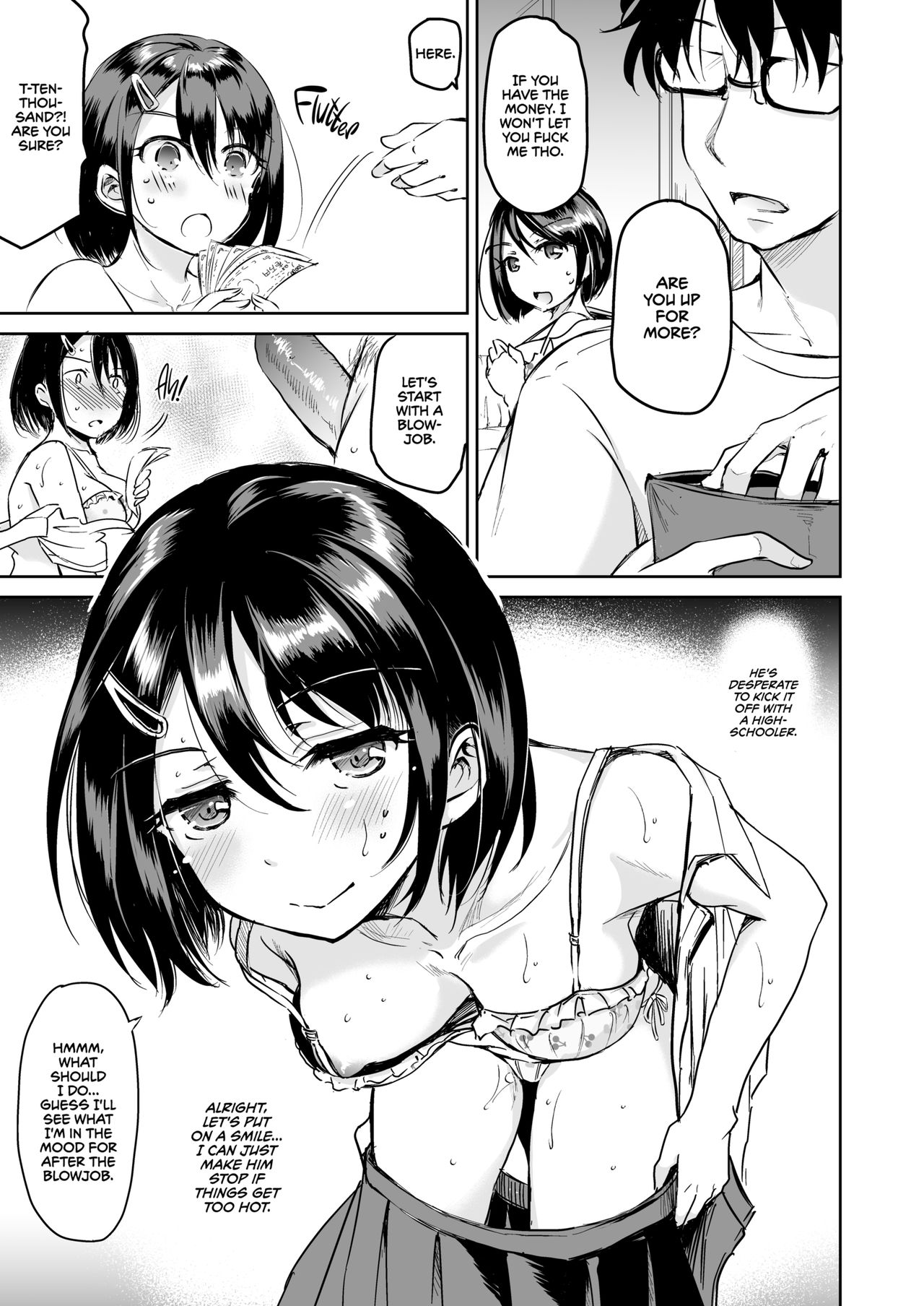 [Consava (Himeno Komomo)] Choushi ni Notta JK ga Shinseki no Oji-san ni... | Clout Chasing [English] {2d-market.com} [Decensored] [Digital] page 15 full