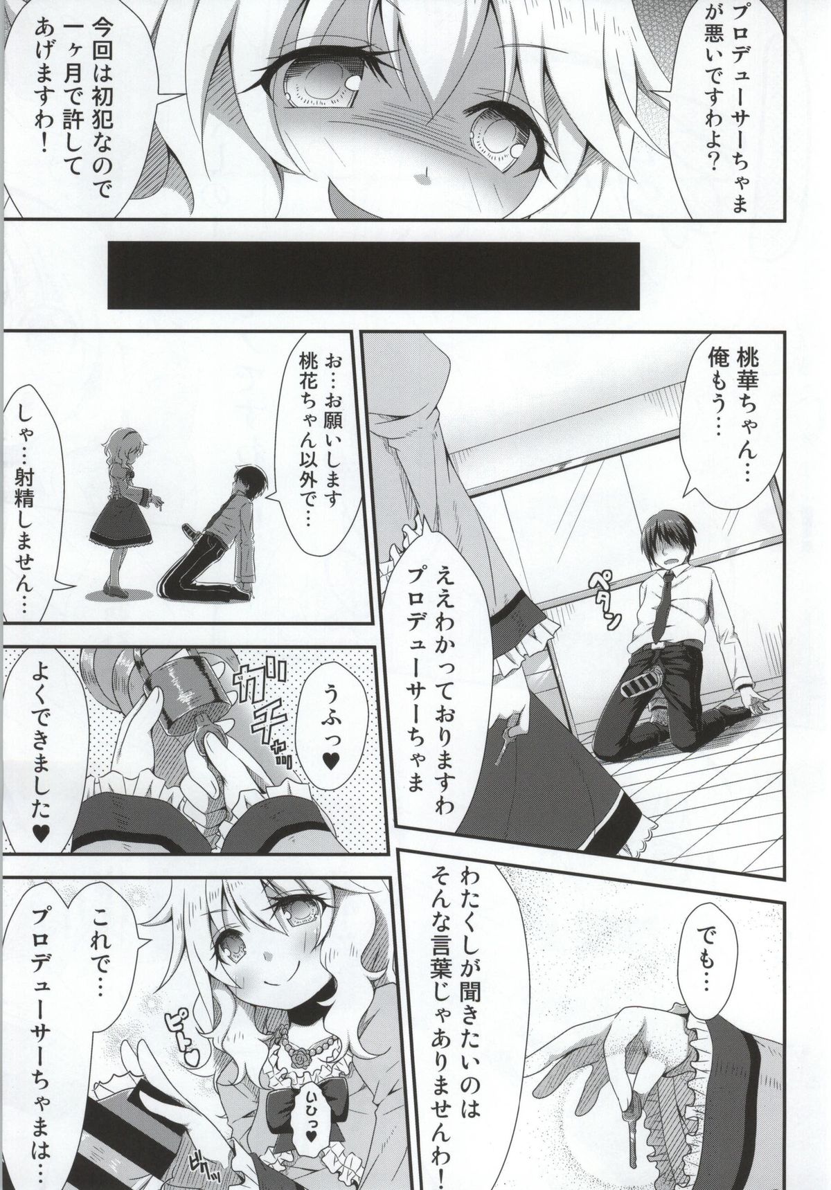 (C86) [Azure (Kagono Tori)] Ojou-chama no Shasei Kanri (THE IDOLM@STER CINDERELLA GIRLS) page 8 full