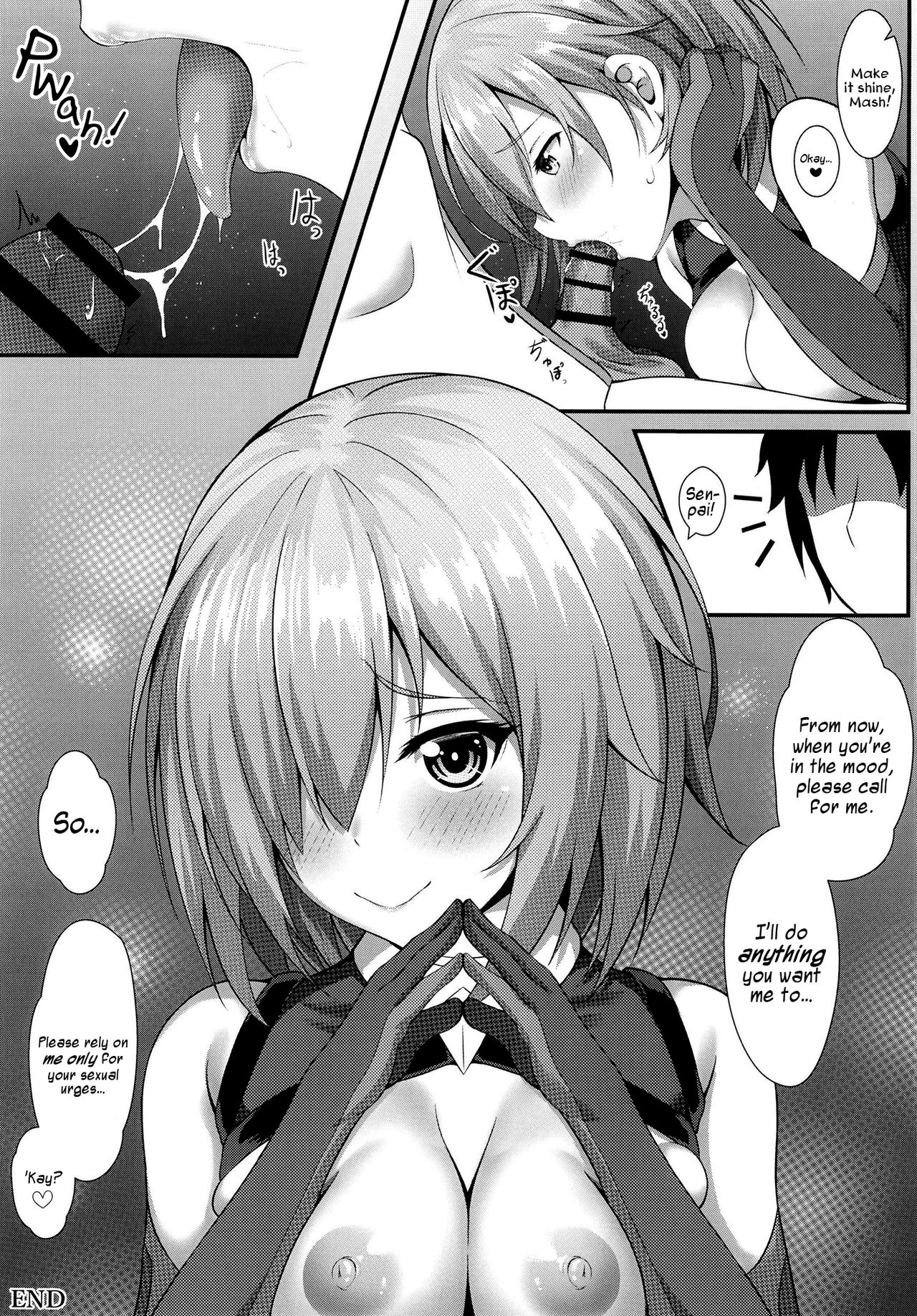 [Yuunagiya (Yuunagi)] Senpai to Ecchi Dekiru no wa Mash dake desu!! | Only Mash Can Handle Senpai's Kinks!! (Fate/Grand Order) [English] [Saint Quarts Scans] [Digital] page 23 full