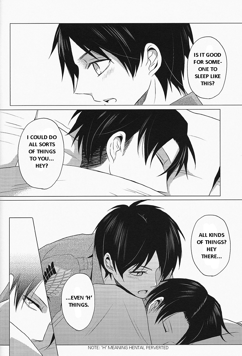(Hekigai Chousa Haku) [no fate (Yuzuriha)] Don't disturb me (Shingeki no Kyojin) [English] page 9 full
