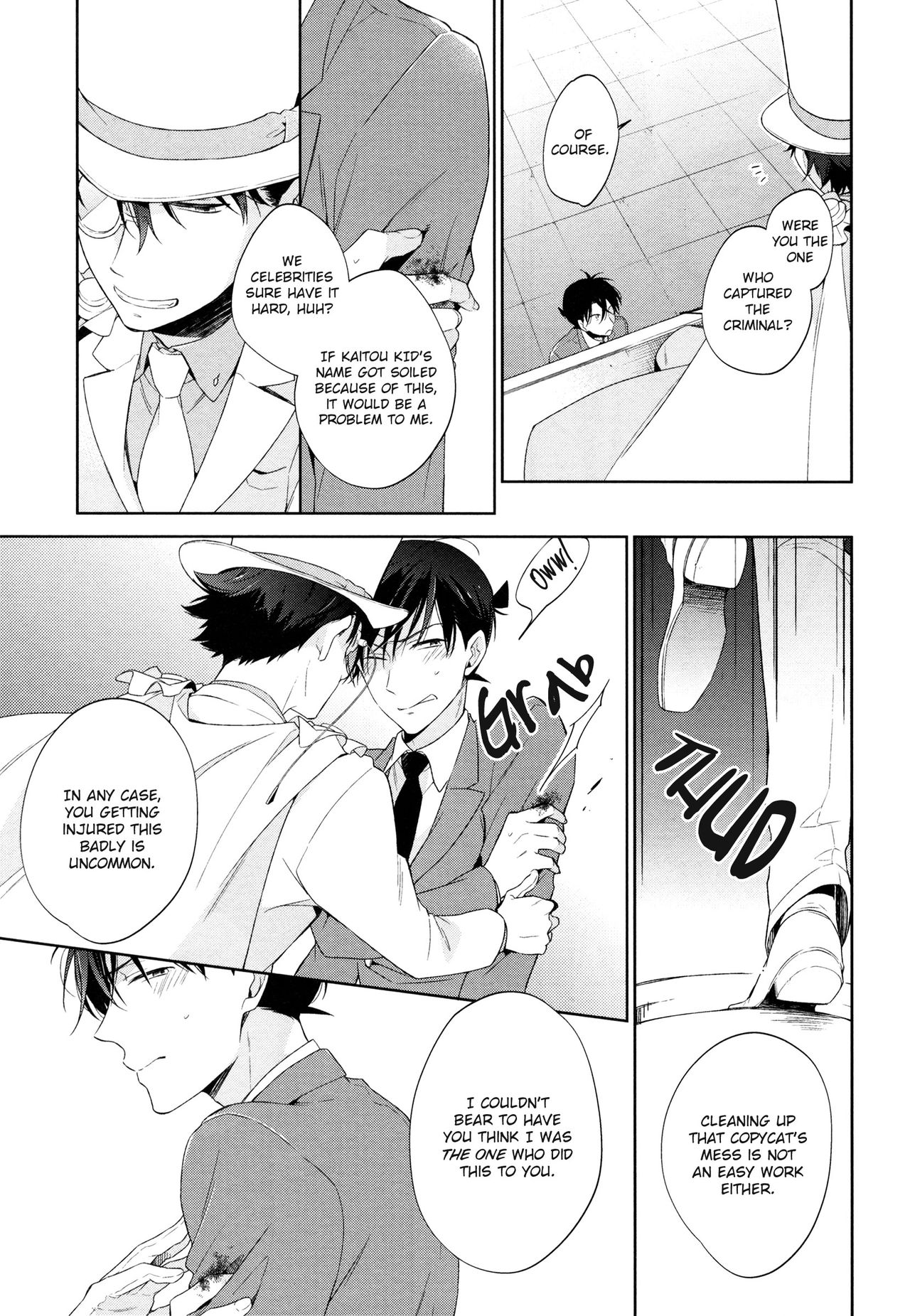 (SUPER25) [Pinkch! (Sawori)] Shiro to Ao to Yoru to Asa to Sorekara no (Detective Conan) [English] page 10 full