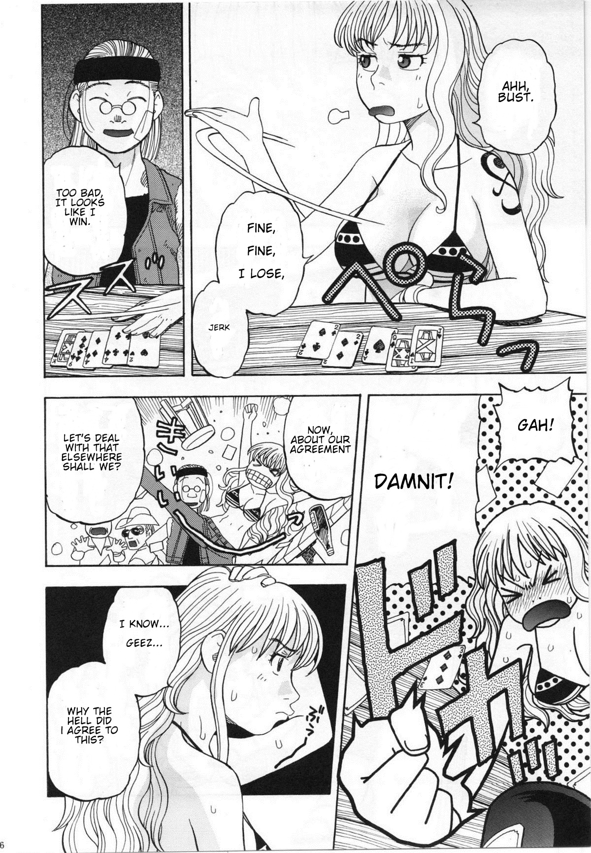 (C81) [Studio Wallaby (Niiruma Kenji)] Nami no Iinari Saimin | Nami's Submission Hypnosis (One Piece) [English] {Ogodei-Khan} page 3 full