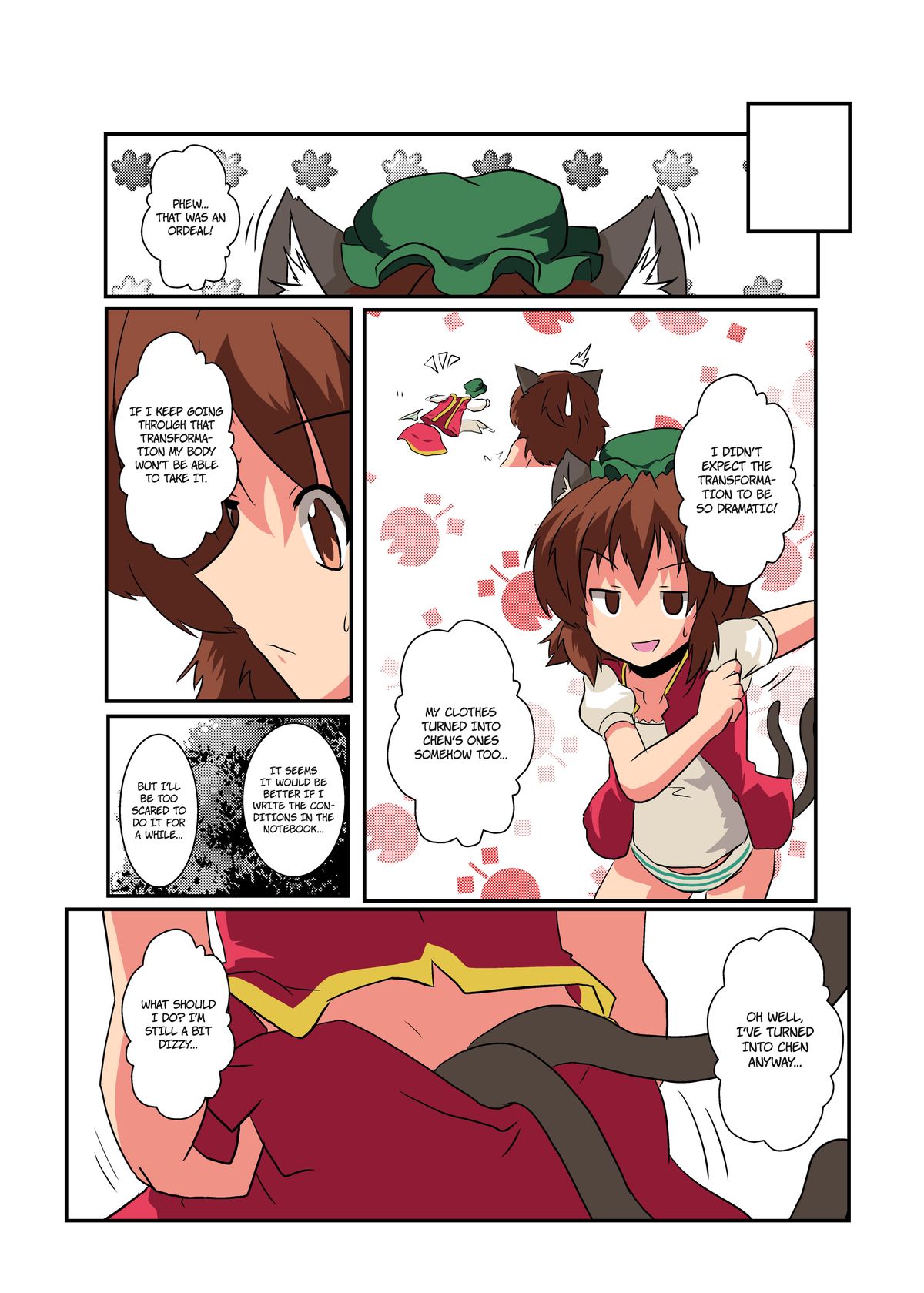 [Ameshoo (Mikaduki Neko)] Touhou TS monogatari ~ chen-hen ~ (Touhou Project) [English] page 16 full