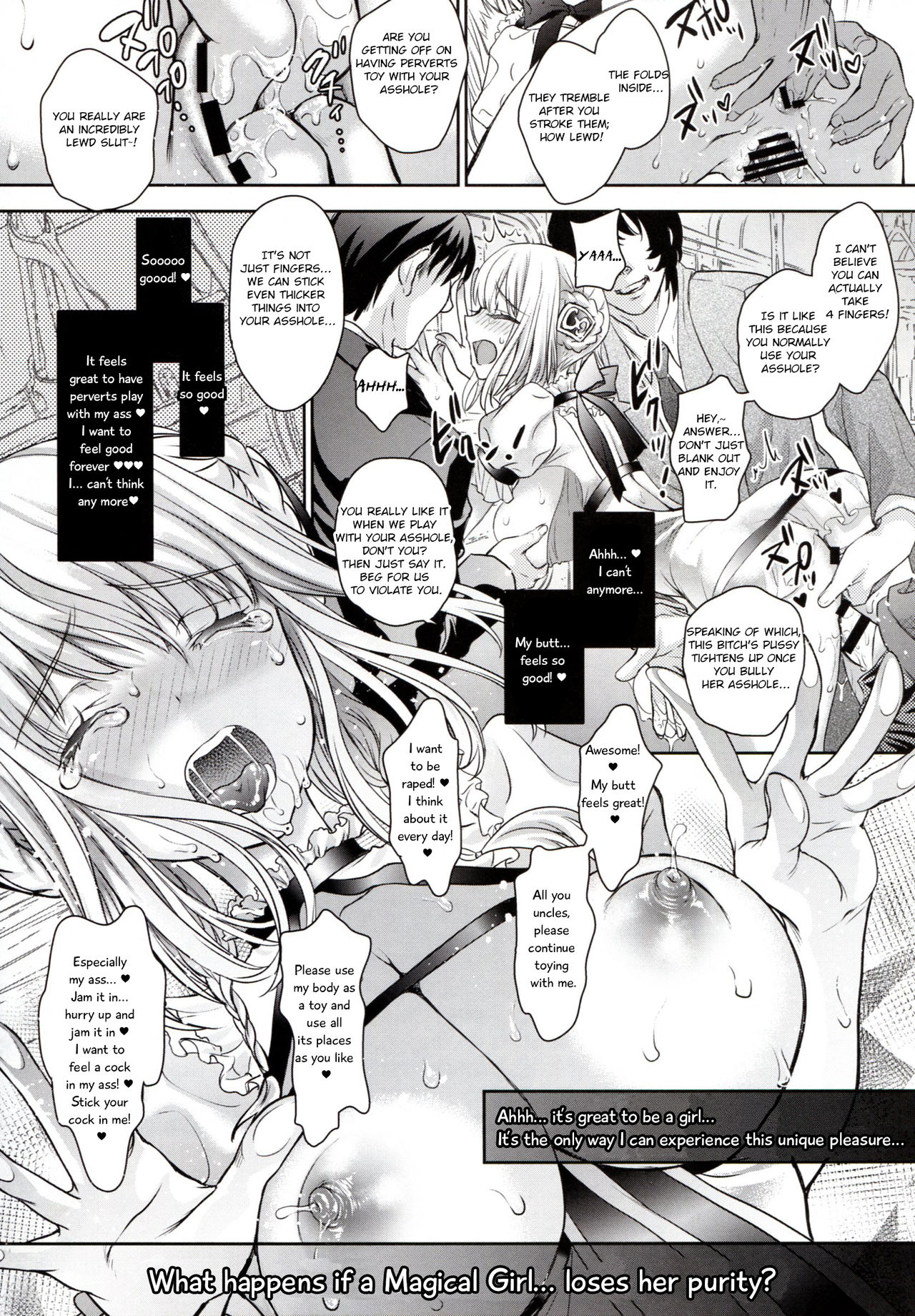 [Shoujo Gesshoku (Shimao Kazu)] La Pucelle ga Chikan Densha de Lapulapu Shichau Hon (Mahou Shoujo Ikusei Keikaku) [English] [2017-01-25] page 25 full