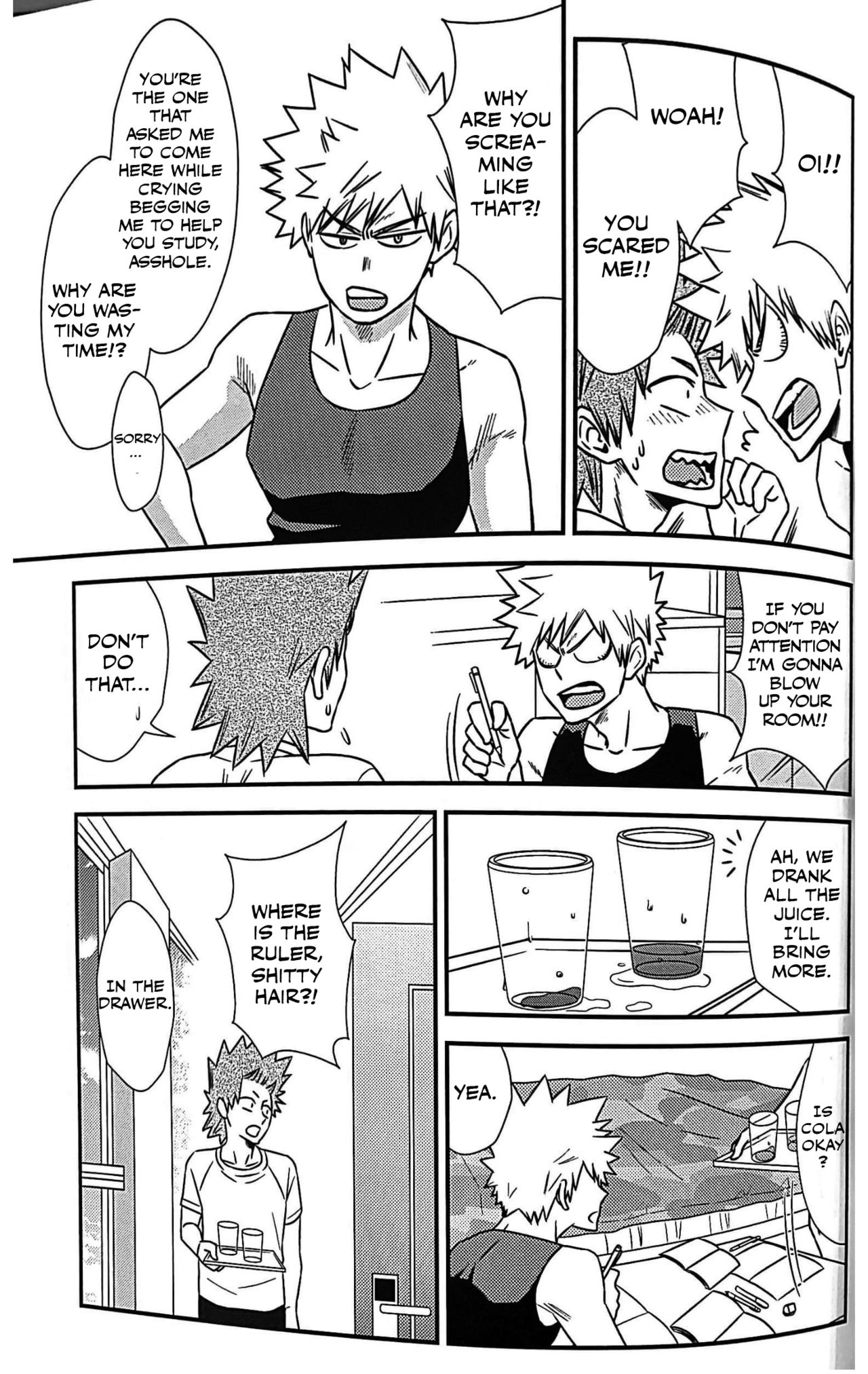 (Douyara Deban no Youda! 8) [tacowasa (HYE)] Koi o Shiru. (Boku no Hero Academia) [English] [Otokonoko Scans] page 6 full