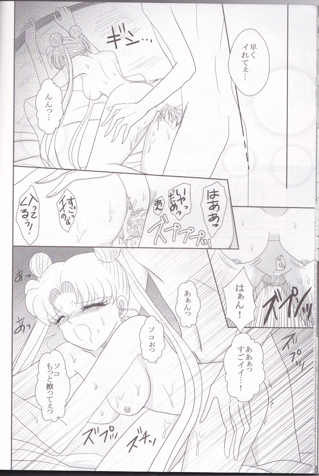 (C82) [MoE (Eiri)] Kuroi Tsuki ni Michibikare (Sailor Moon) page 22 full