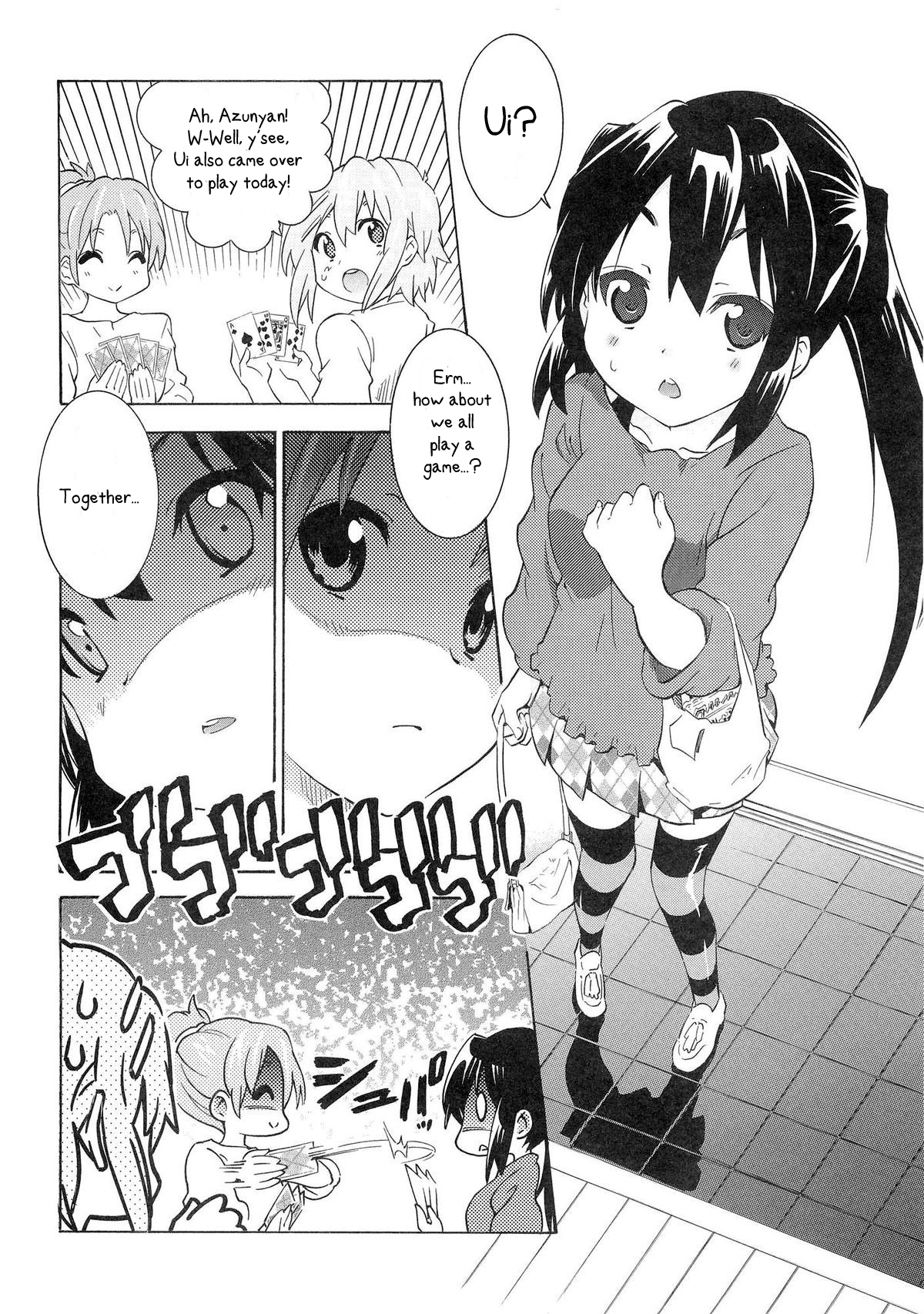 (C81) [Umihan (Ootsuka Shirou)] YURI-ON! #3 Uzuuzu Ui-chan! (K-ON!) [English] page 21 full