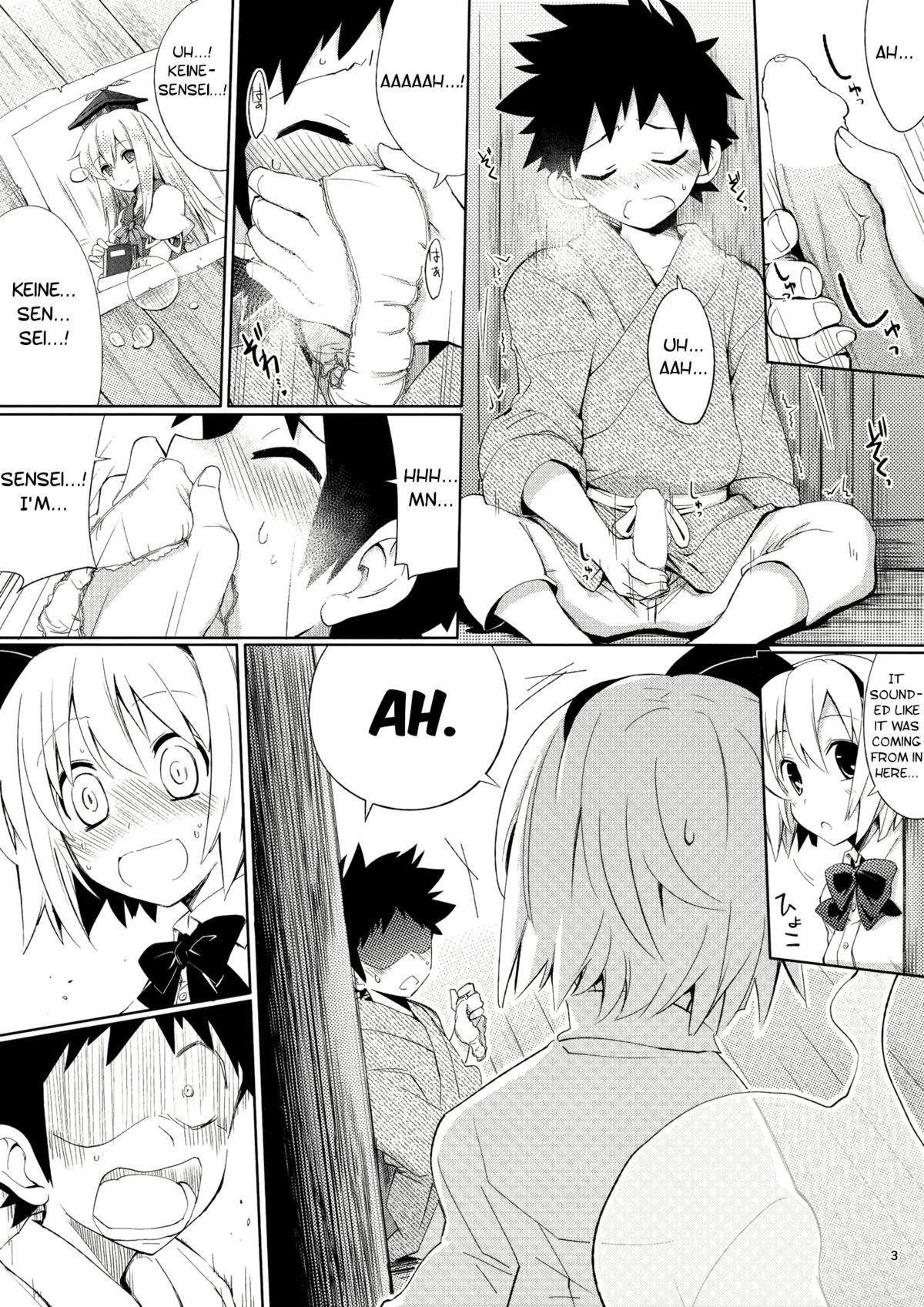 (C81) [Fujiiro Sabou (Fujii Jun)] Myon na Tehodoki (Touhou Project) [English] [Troika] page 3 full