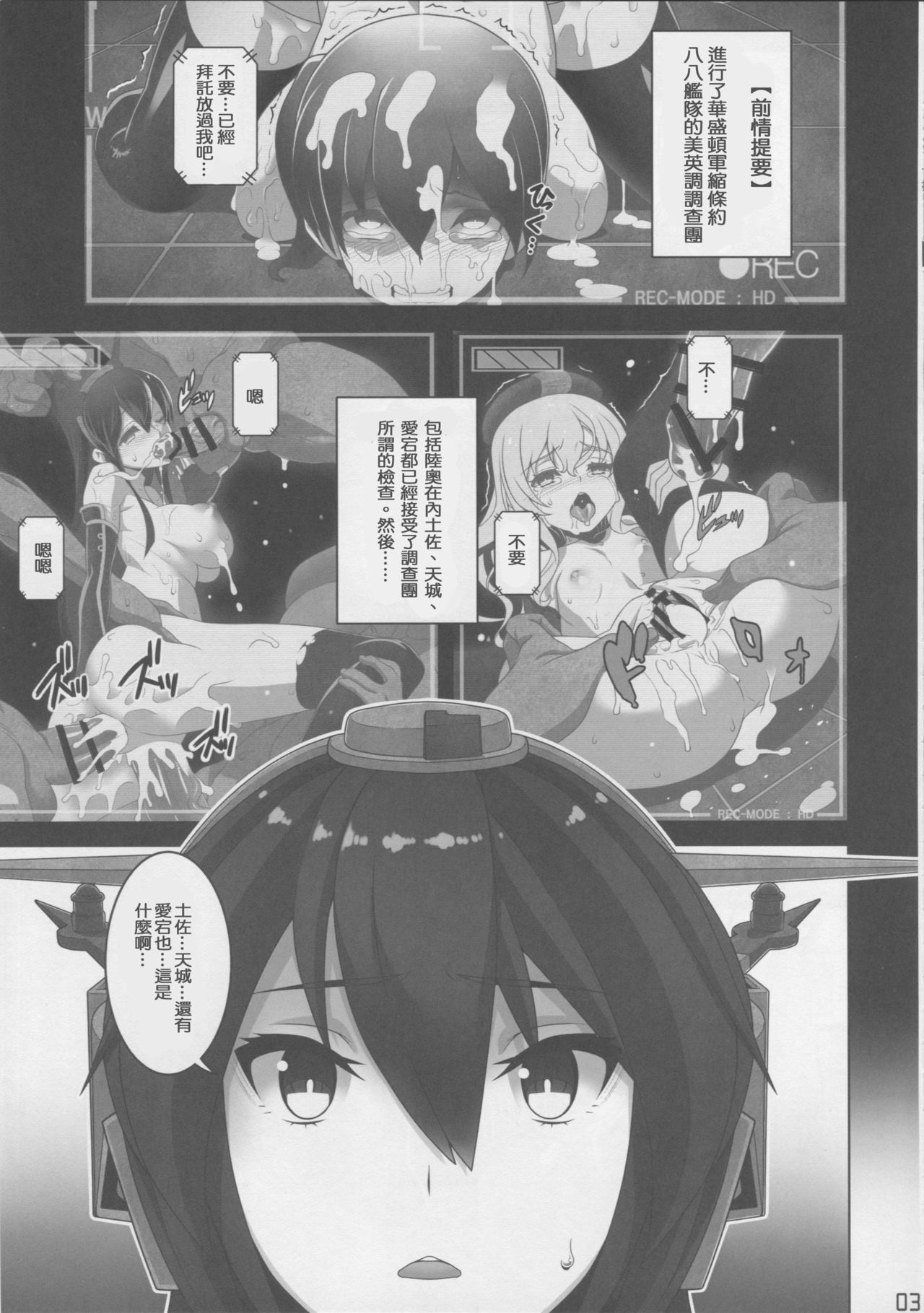 (C90) [Gesuidou Kanrikyoku (Date Naoto)] Washington Taisei no Miseikan-tachi Hachi Hachi Kantai Keikaku Series [Ni] (Kantai Collection -KanColle-) [Chinese] [什麼都沒有的邊緣洨五組] page 2 full