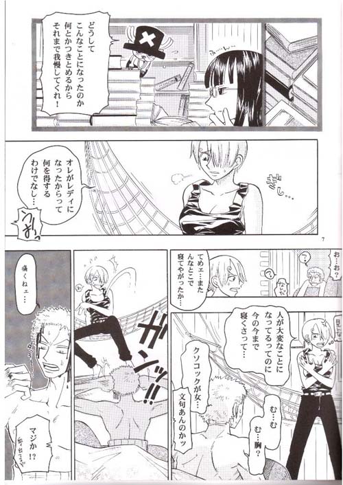 (C66) [Cafe Ruanky (Miyamoto Takeshi, Kitazato Futaba)] Strange Qualia (One Piece) page 4 full