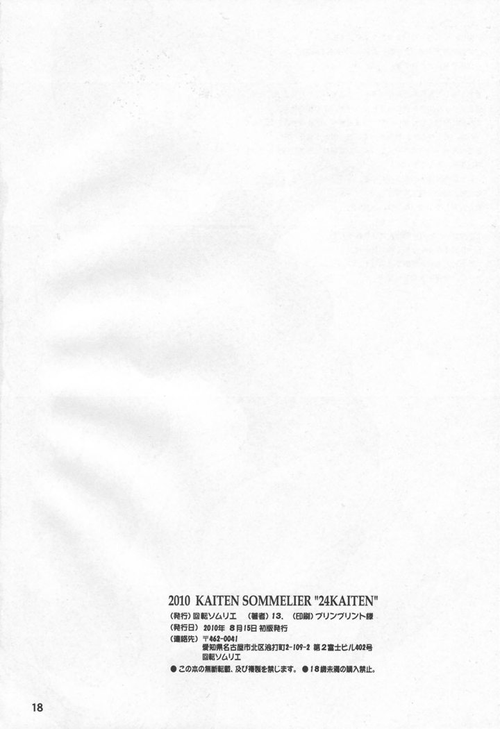 (C78) [Kaiten Sommelier (13.)] 24 Kaiten Shadow Rune (Street Fighter) page 17 full