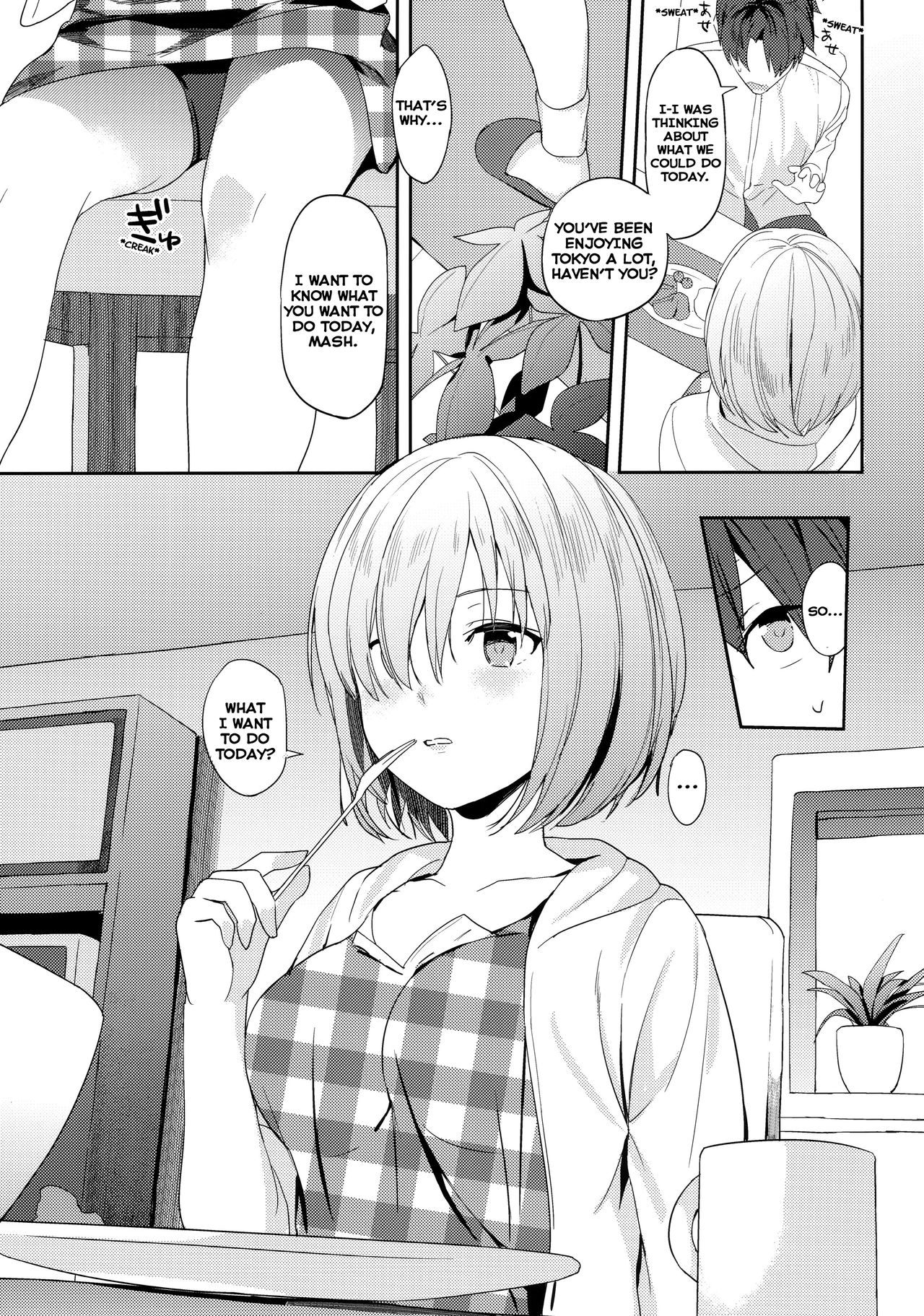 (C94) [Momiji Oroshi (Nanotaro)] Mash wa Senpai ni Chikazukitai! | Mash Wants to Be Intimate With Senpai! (Fate/Grand Order) [English] [c722435] page 8 full