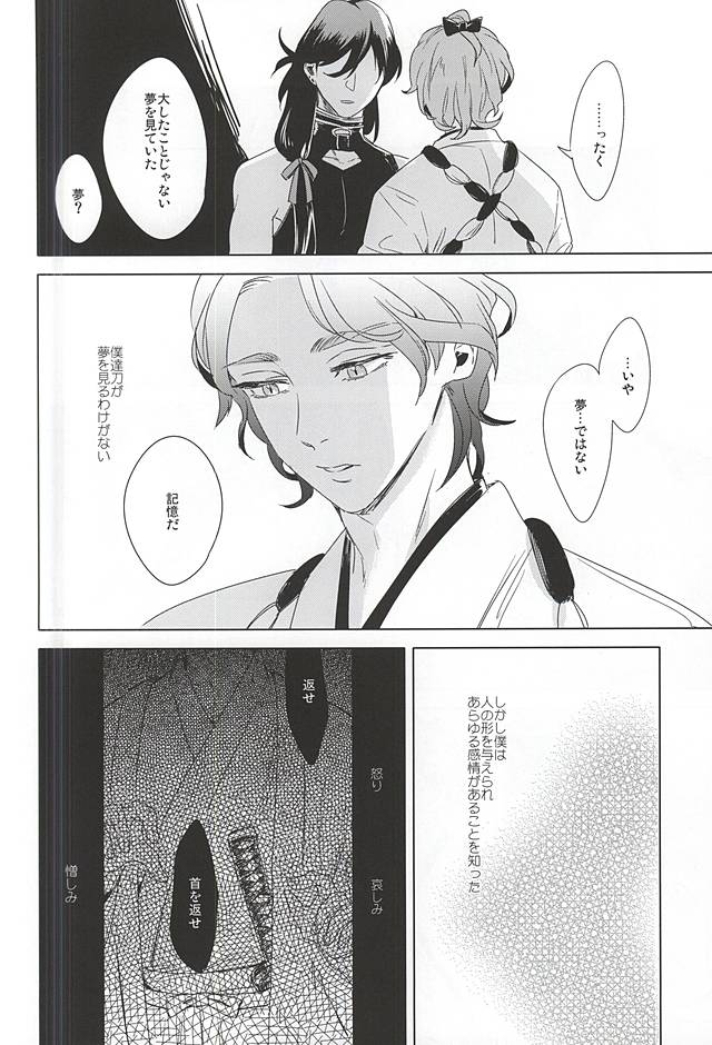 (C88) [minor (miyuki)] Tokeru (Touken Ranbu) page 8 full