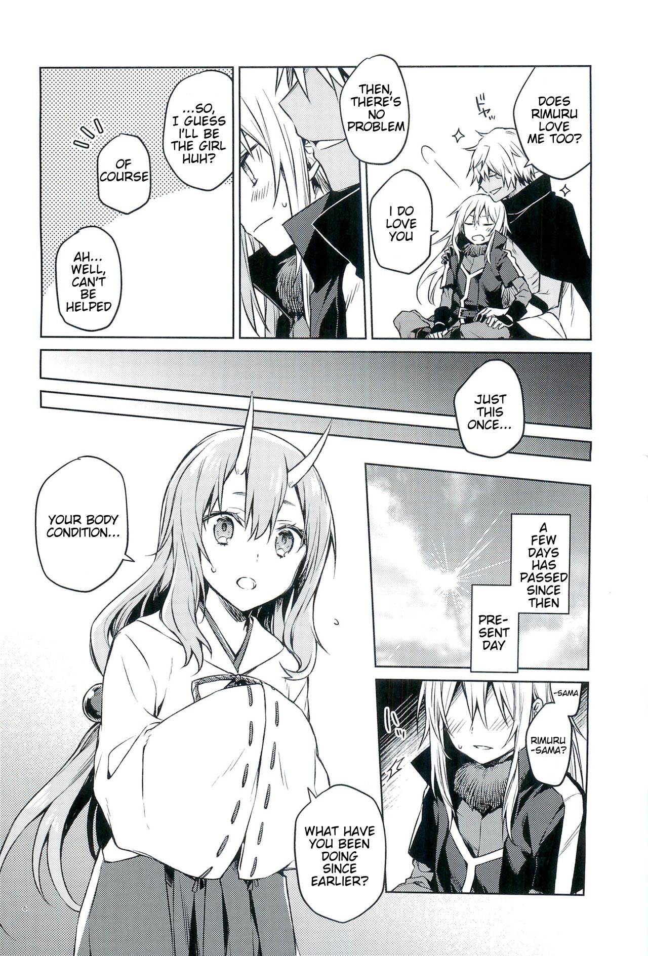 (C97) [Kuusou Kyuuka (Mikoto Kei)] Tokunou! Boufuu Maso | Especially Dense Tempest Magicules! (Tensei Shitara Slime datta Ken) [English] [Keksz] page 5 full