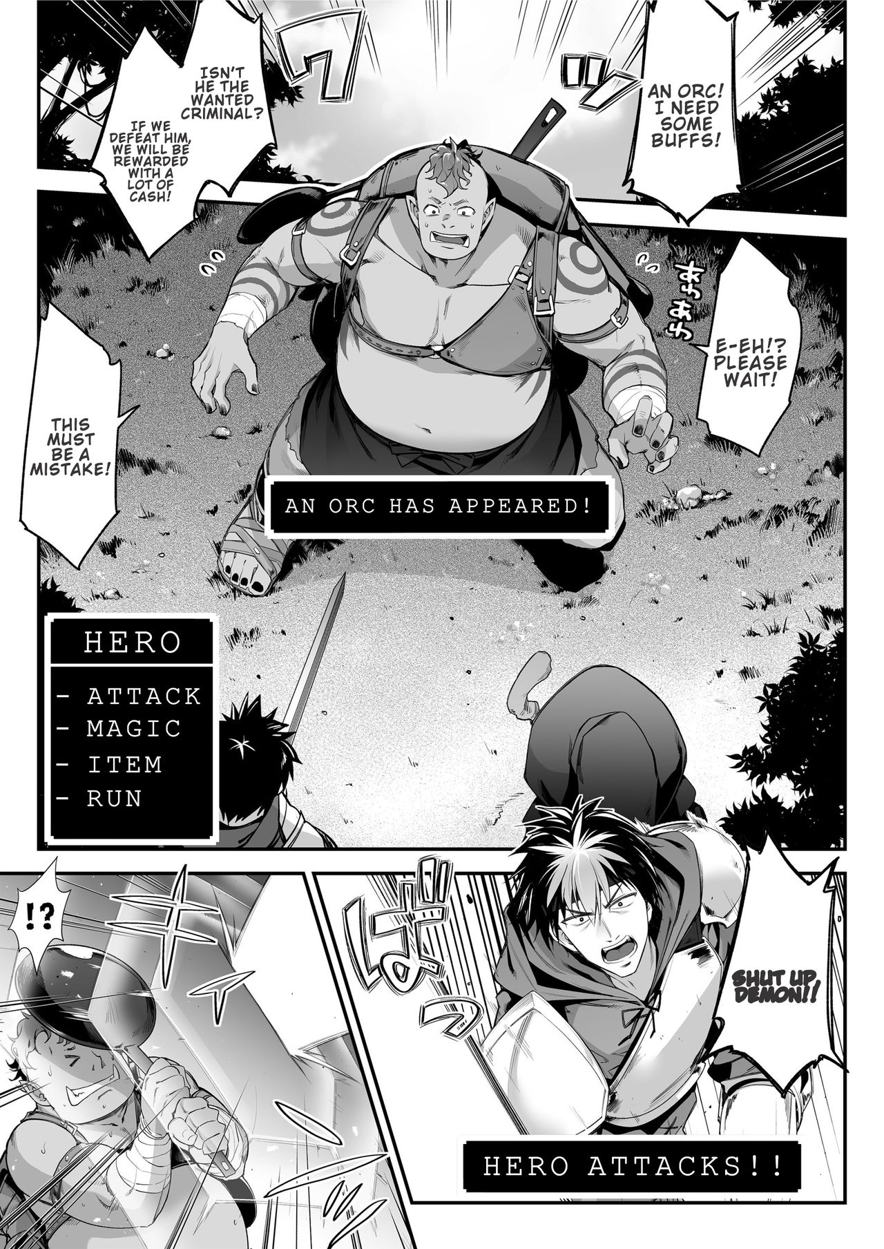 [Ichinose Land] Midara na Elf-san wa Orc-kun ga Osuki | Lewd Elf Likes Orc-kun [English] [Confidential TL] [Digital] page 4 full