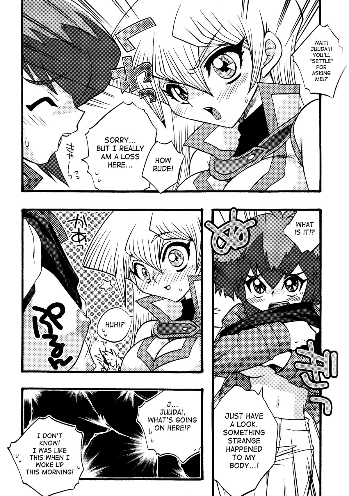 [Kanzen Dokusen (Nekono Tamami)] Akuma no Kuchiduke Devil's Kiss (Yu-Gi-Oh! GX) part 1 [English] [SaHa] page 10 full