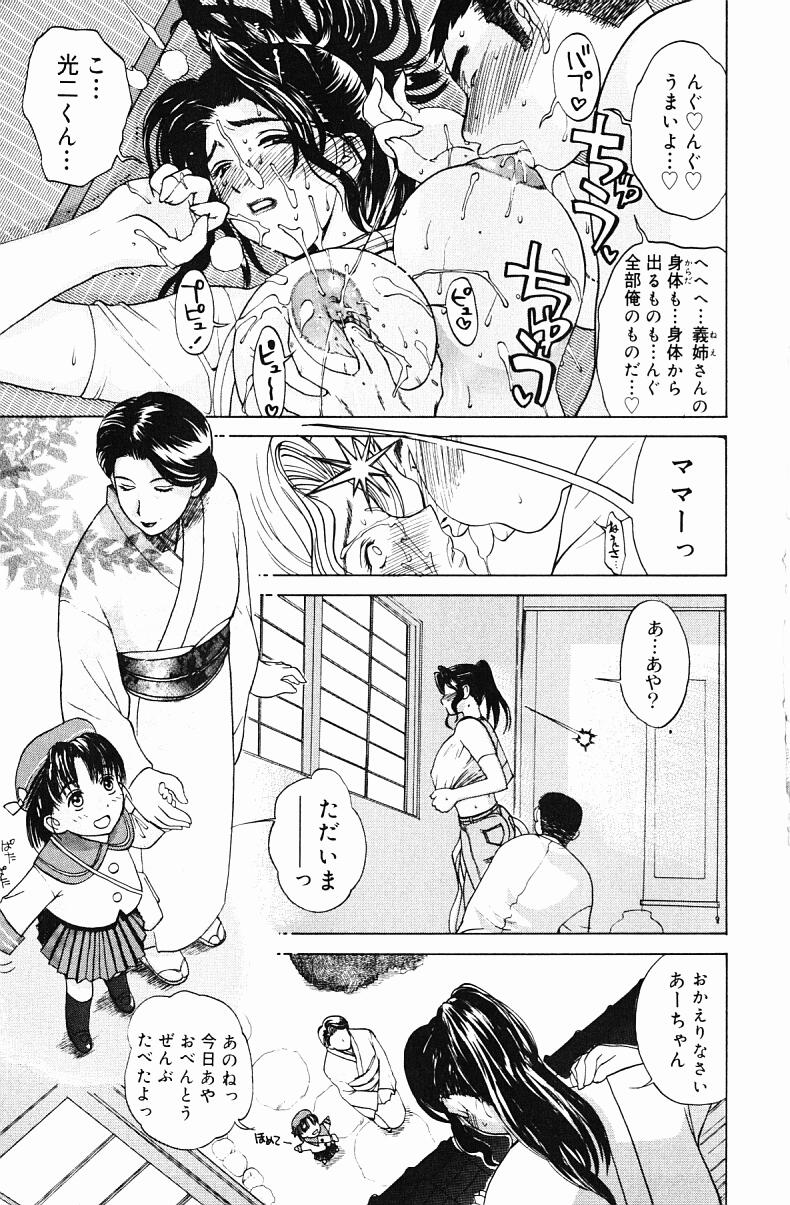 [Miyabi Tsuzuru] Niku Yome -Takayanagi ka no Hitobito- page 47 full